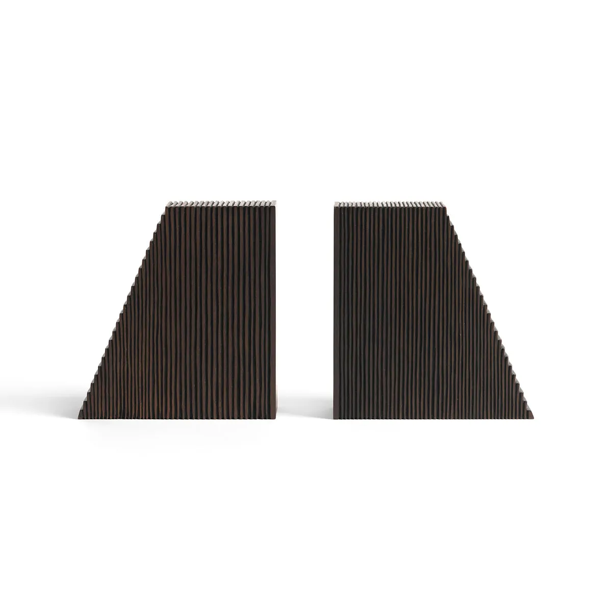 Grooves Bookends Set of 2