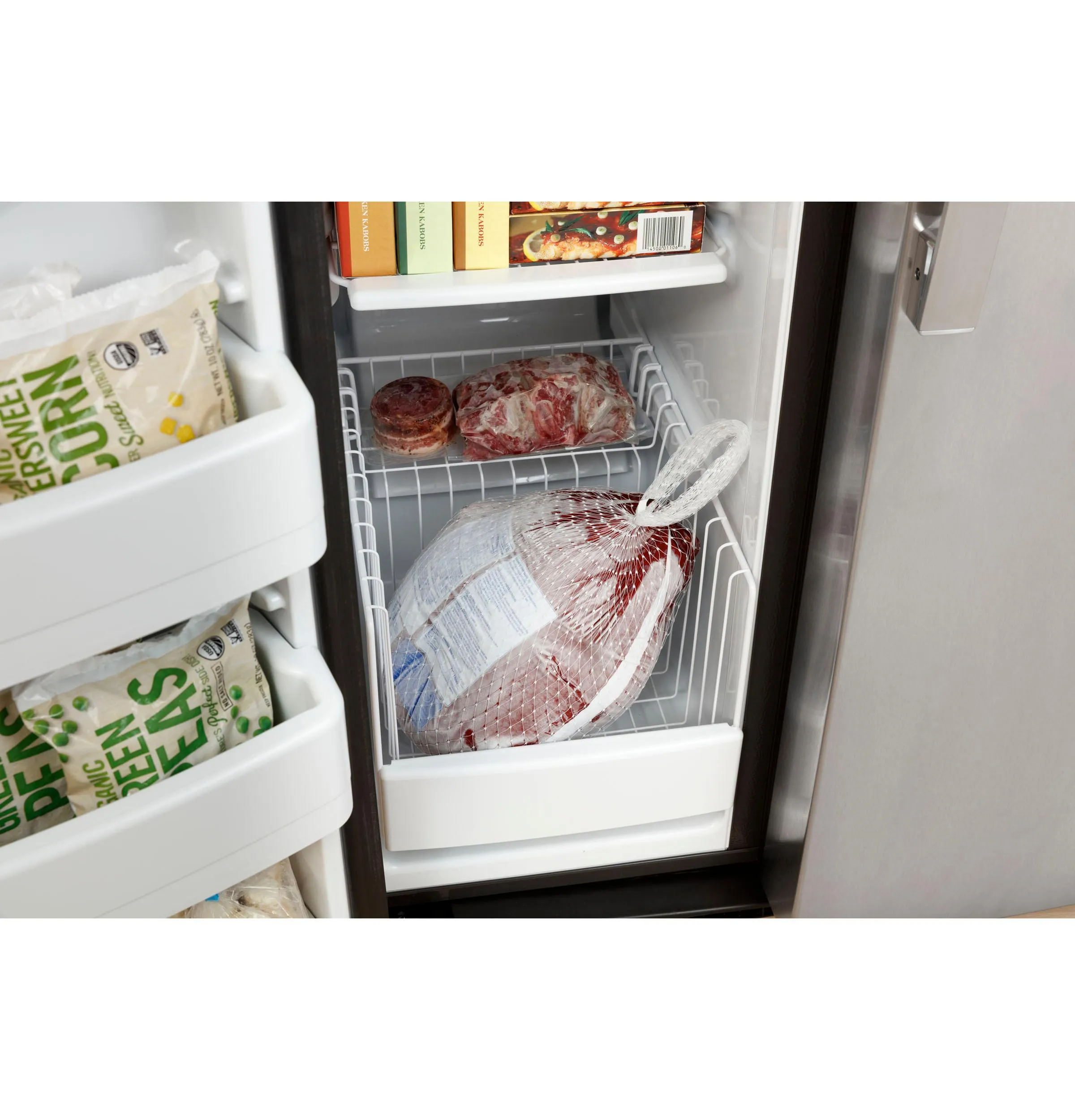 GSE25GGPBB GE® ENERGY STAR® 25.3 Cu. Ft. Side-By-Side Refrigerator