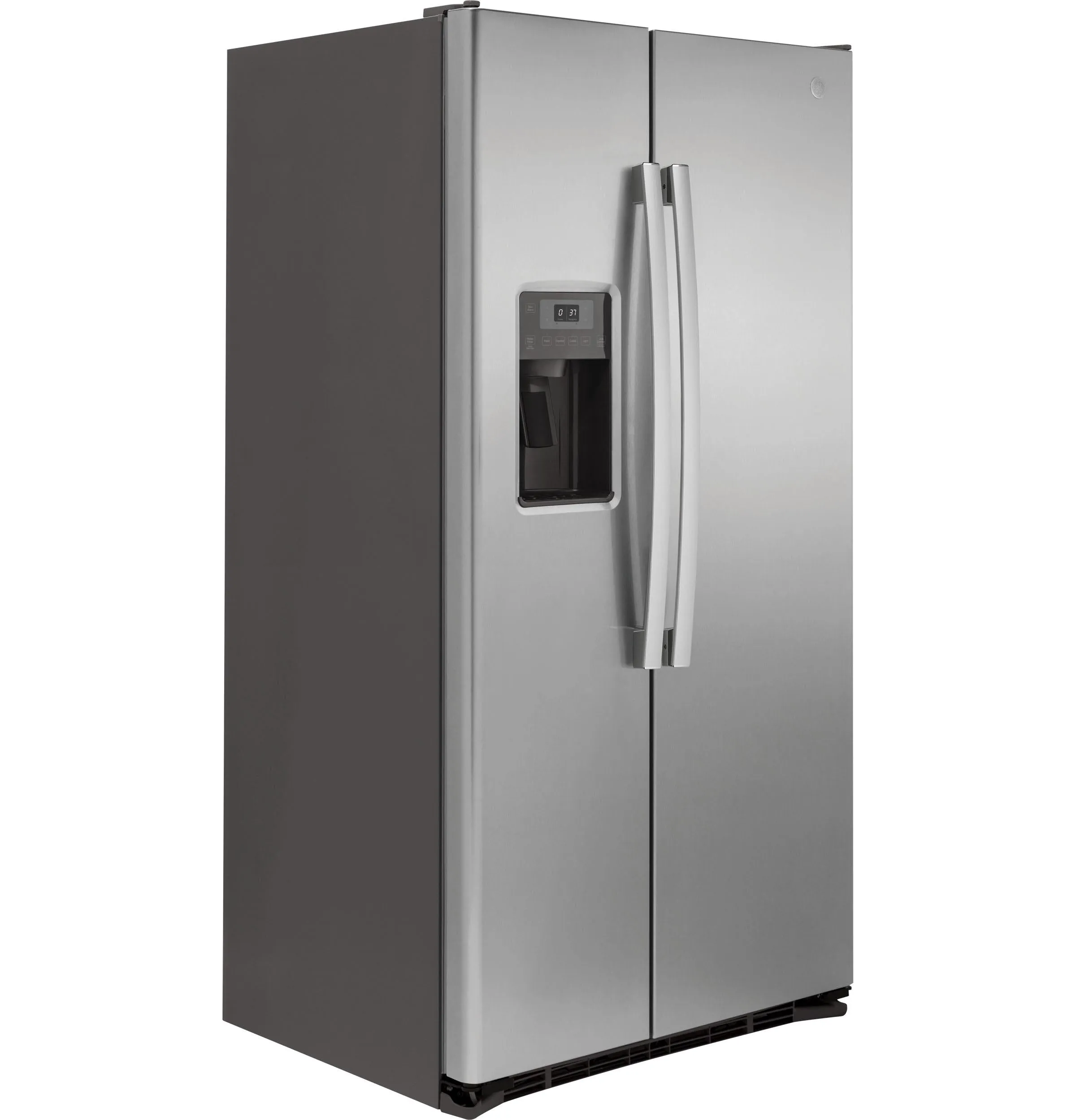 GZS22DSJSS GE® 21.9 Cu. Ft. Counter-Depth Side-By-Side Refrigerator