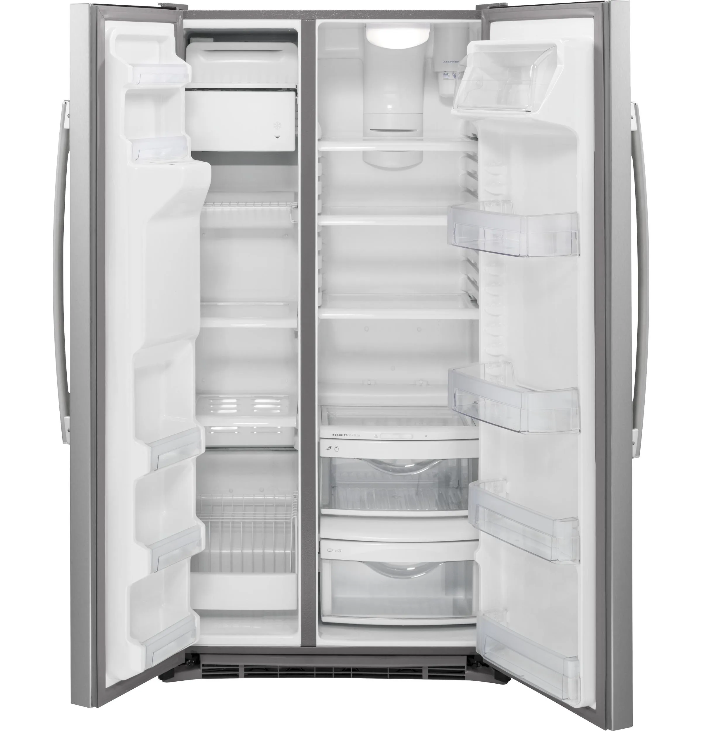 GZS22DSJSS GE® 21.9 Cu. Ft. Counter-Depth Side-By-Side Refrigerator