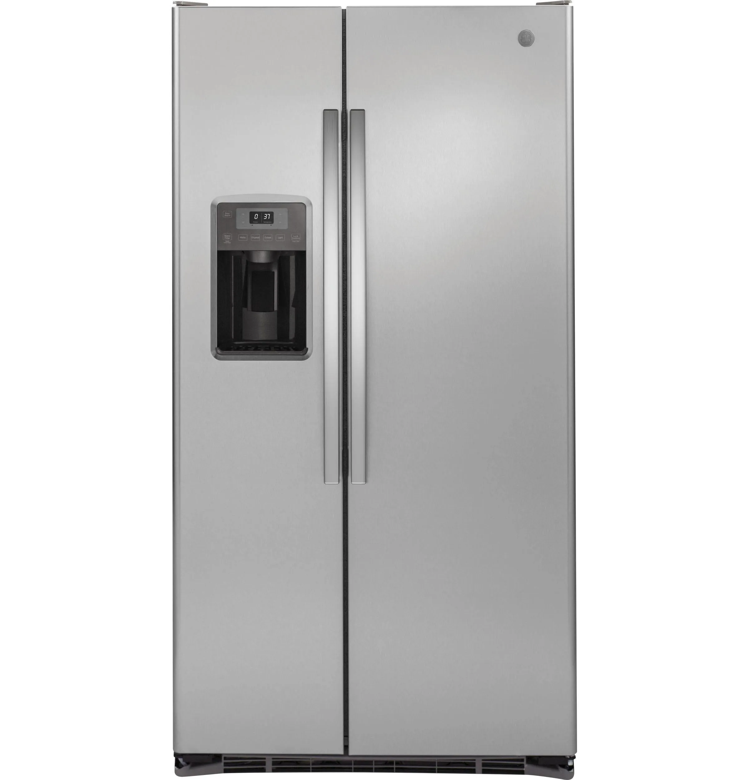 GZS22DSJSS GE® 21.9 Cu. Ft. Counter-Depth Side-By-Side Refrigerator