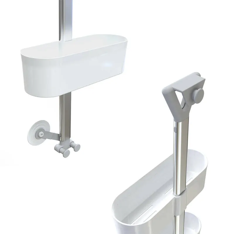 Height Adjustable Bath Shelf