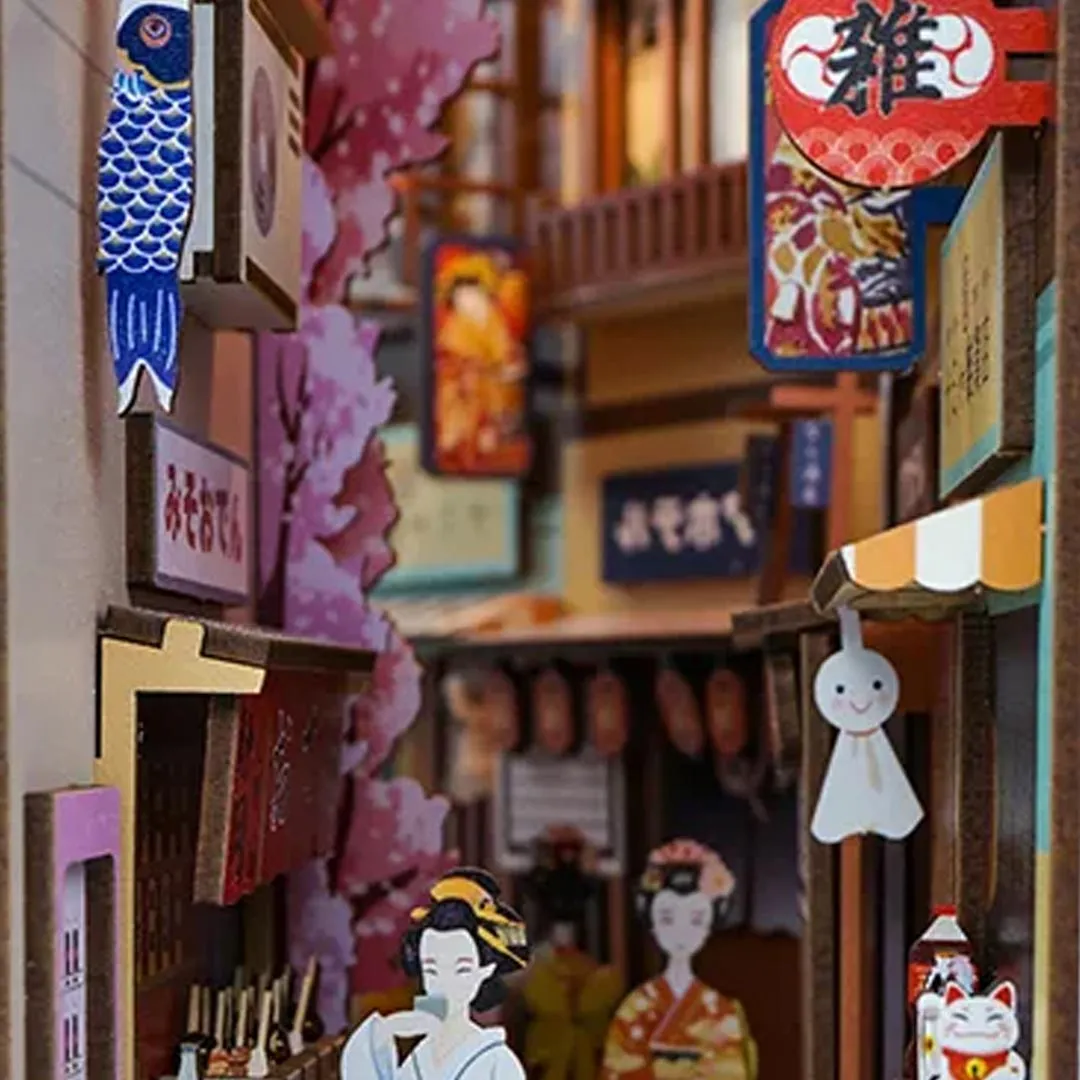 Japanese Grocery Store Wooden Book Nook