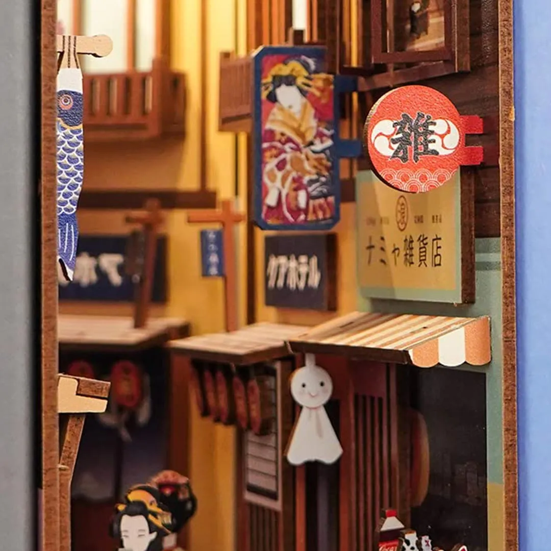 Japanese Grocery Store Wooden Book Nook