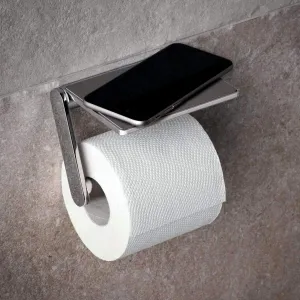 Keuco Plan Toilet Paper Holder With Shelf