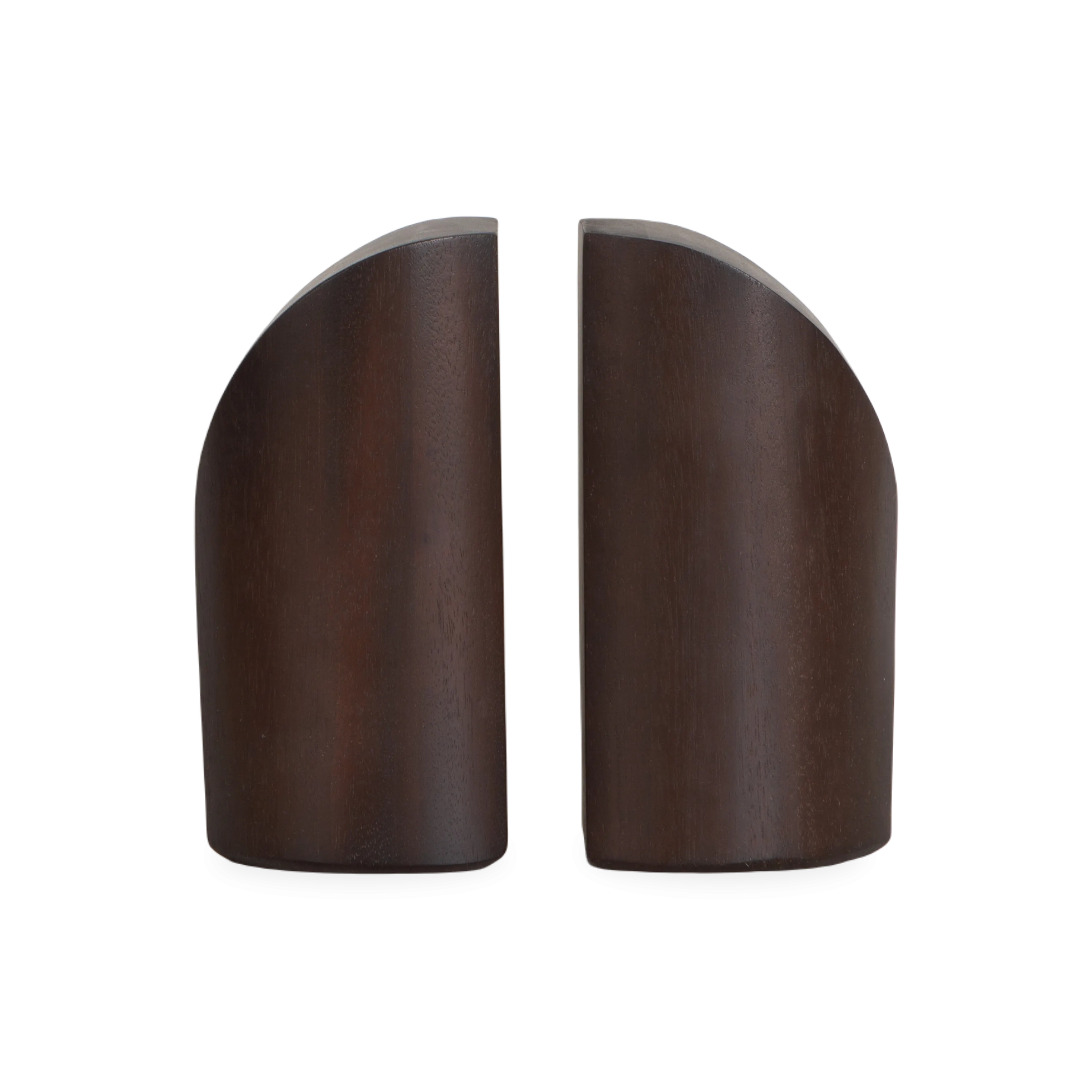 Mahogany Bookends