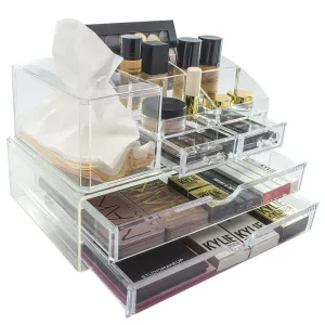 Makeup Organizer with Tissue Holder