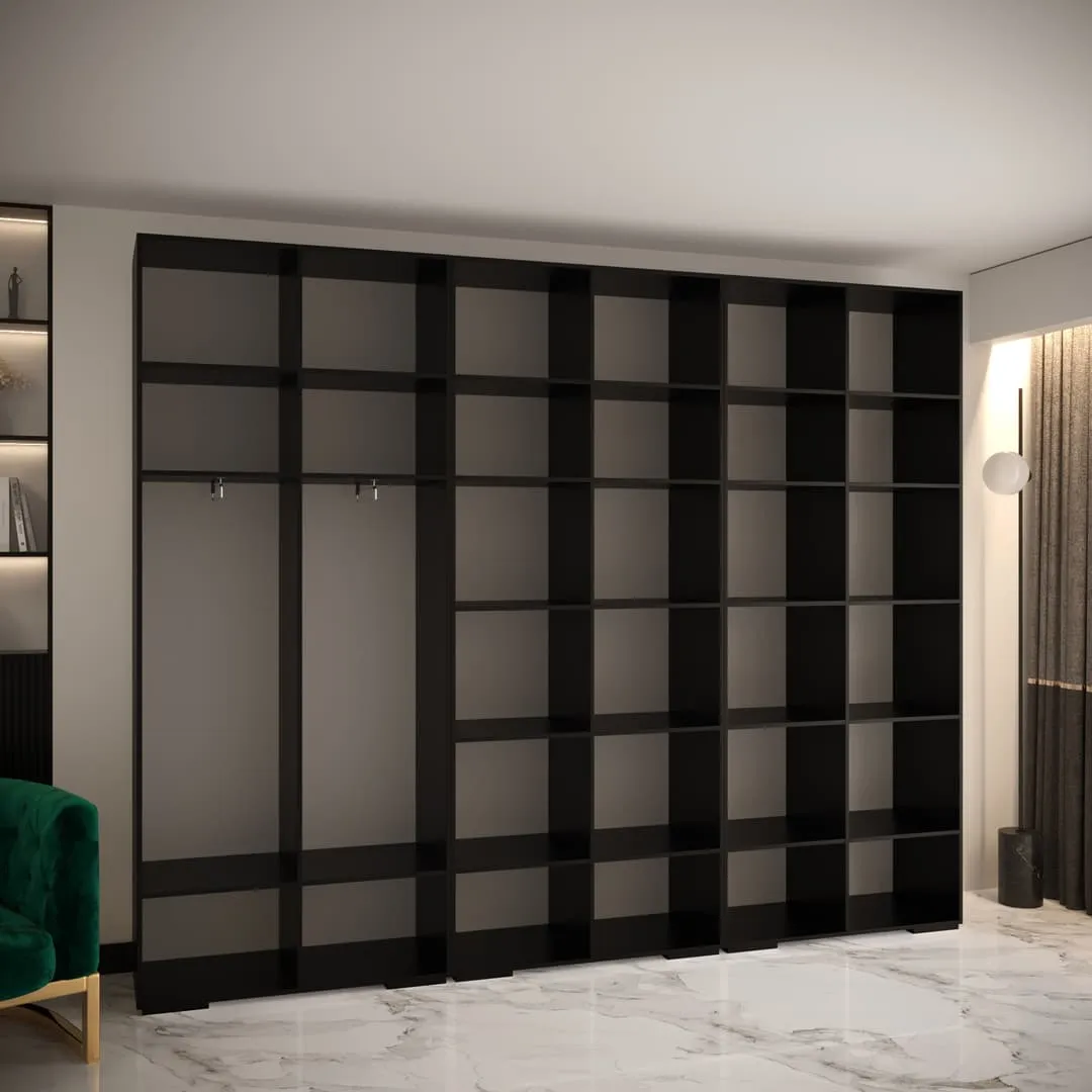 Manhattan II Hinged Door Wardrobe 300cm