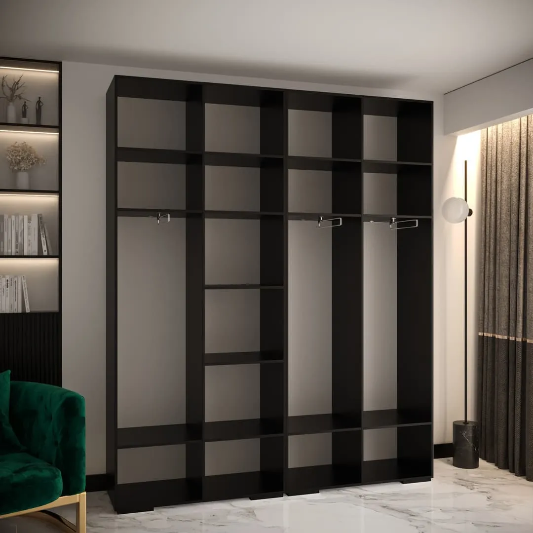 Manhattan III Hinged Door Wardrobe 200cm