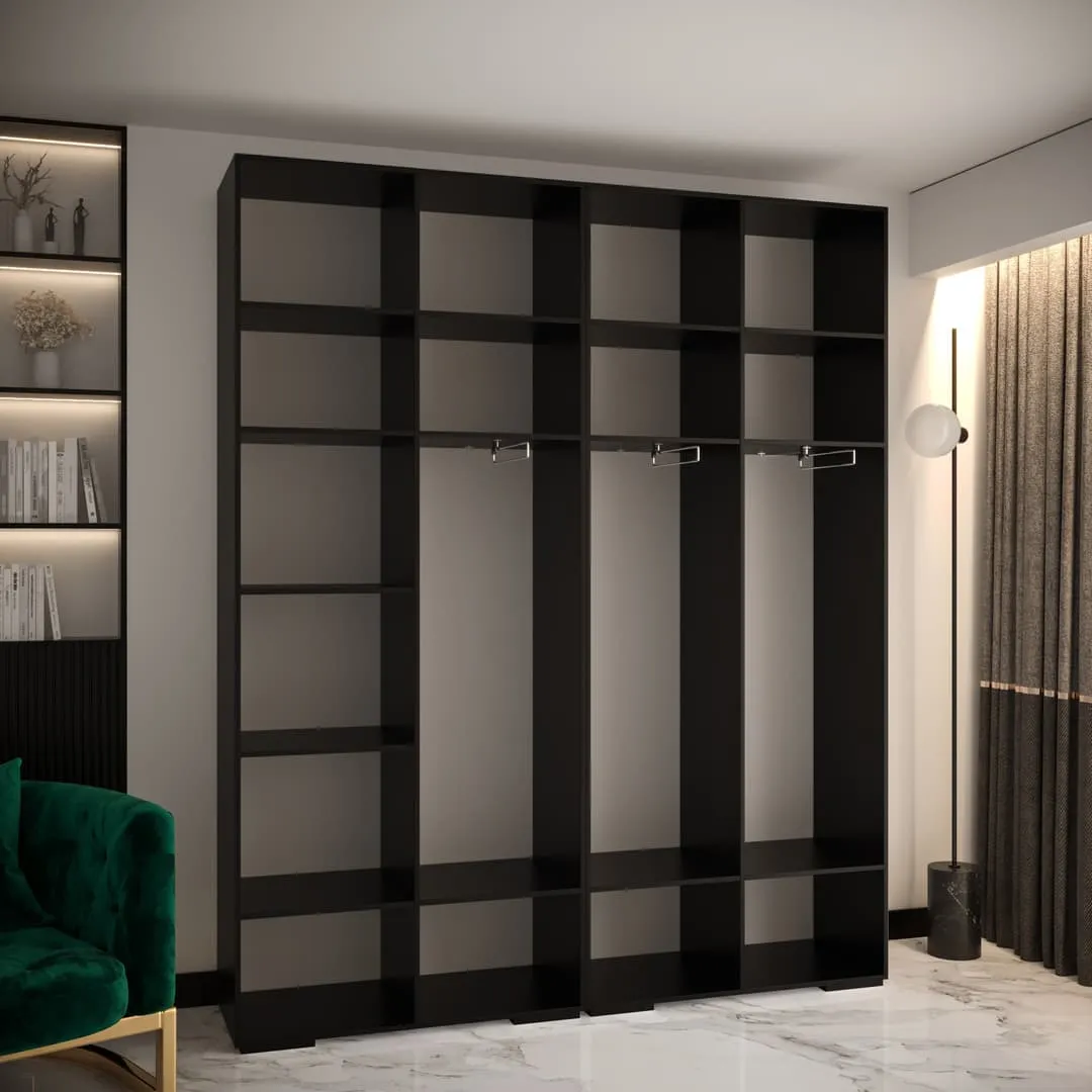 Manhattan III Hinged Door Wardrobe 200cm