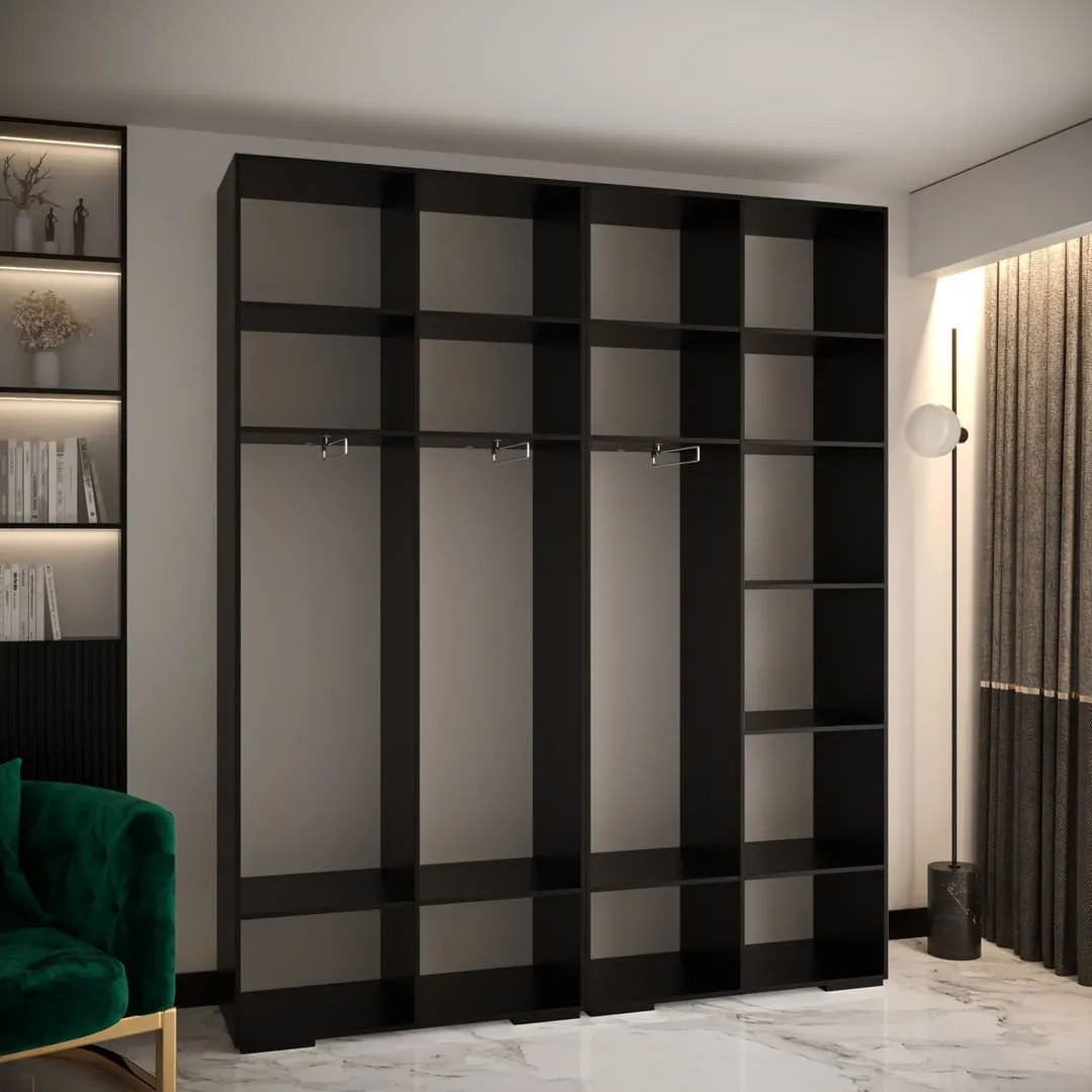 Manhattan III Hinged Door Wardrobe 200cm