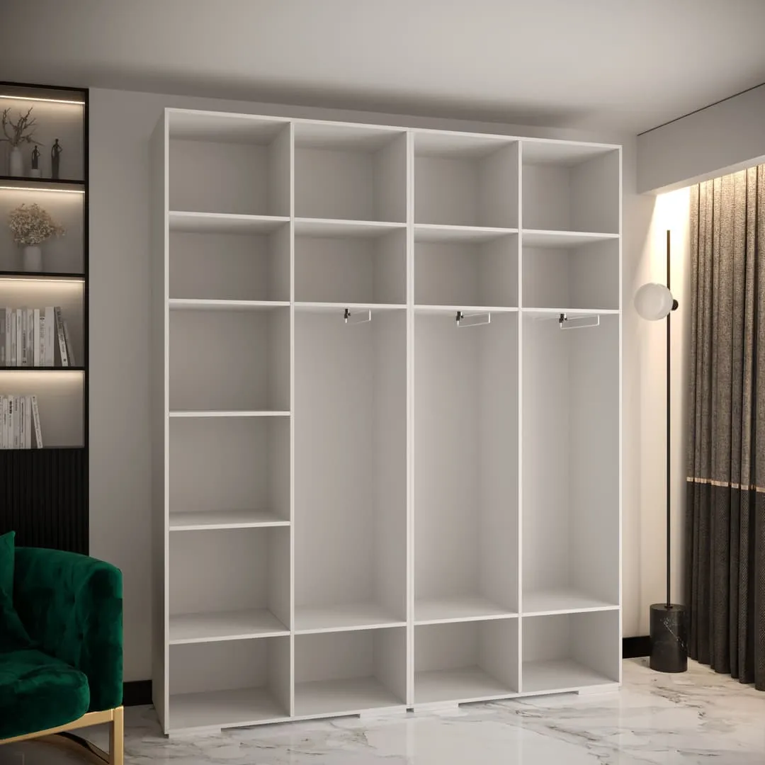 Manhattan III Hinged Door Wardrobe 200cm