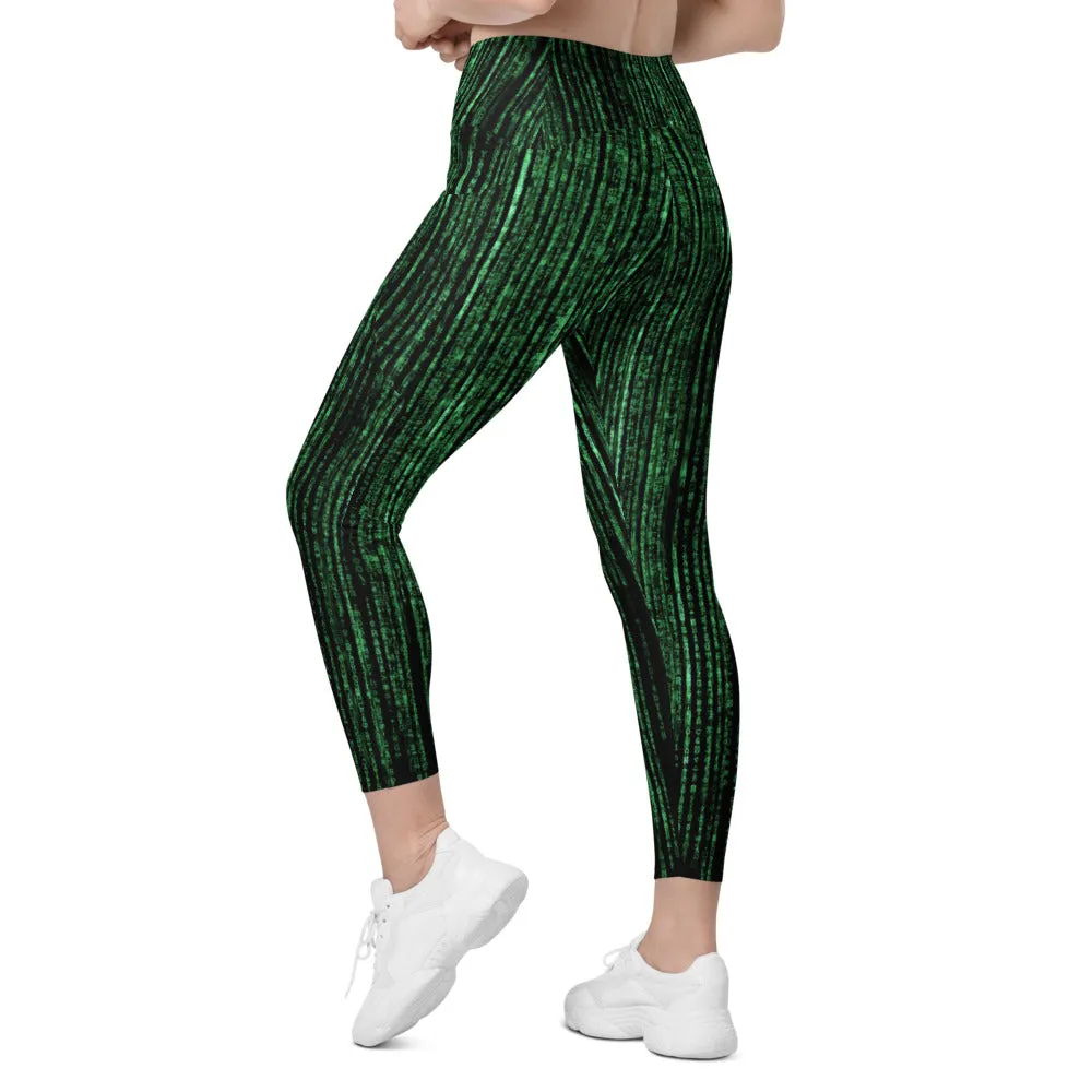 Matrix Inspired Leggings with Pockets