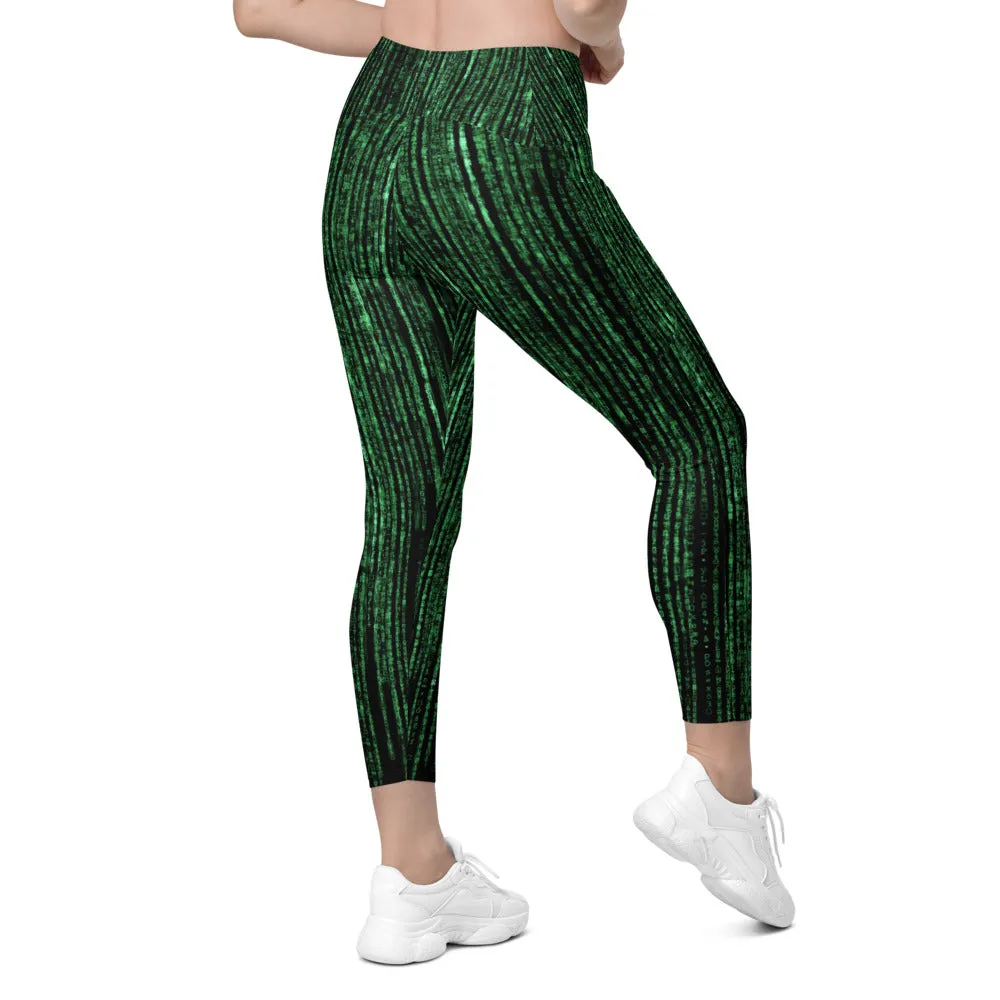 Matrix Inspired Leggings with Pockets