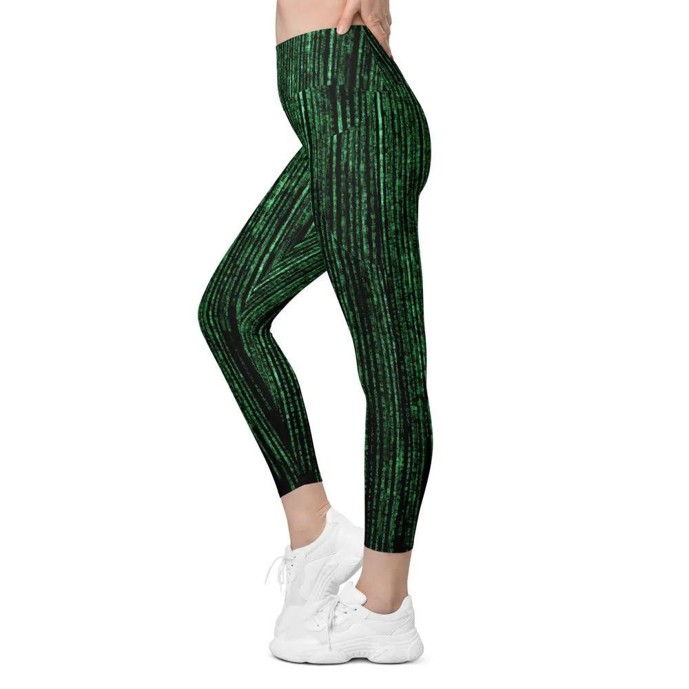 Matrix Inspired Leggings with Pockets