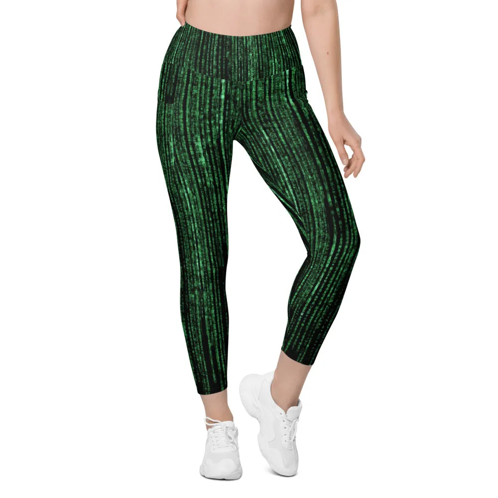 Matrix Inspired Leggings with Pockets