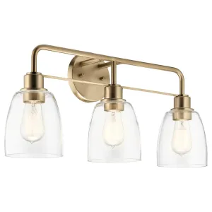 Meller 24 In 3-Lights Bathroom Vanity Light, Bronze Finish