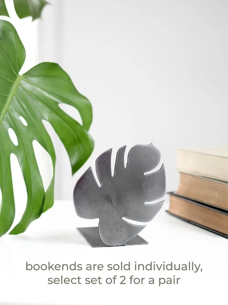 Monstera Leaf Bookend by Jubilee Trading Company