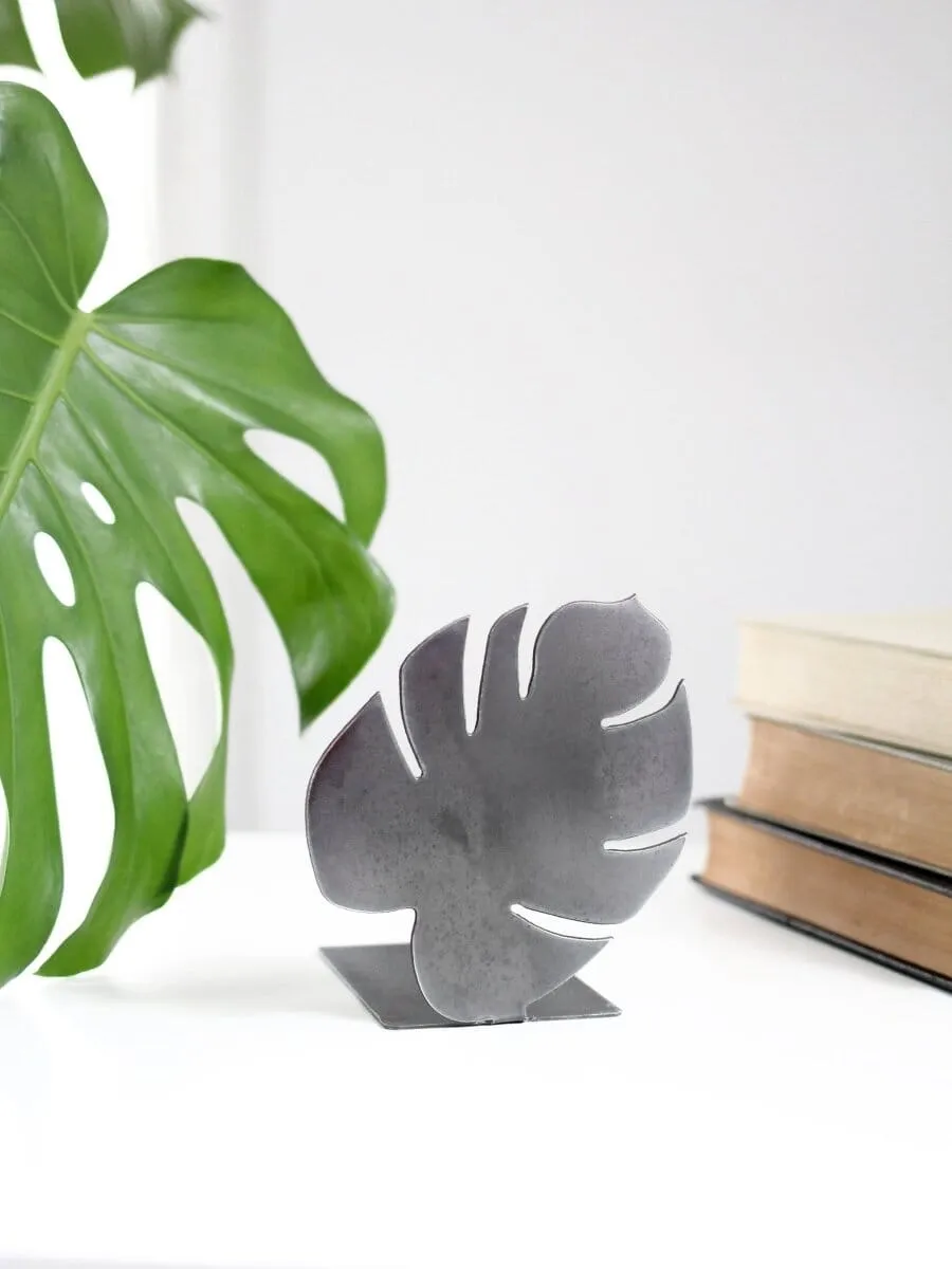 Monstera Leaf Bookend by Jubilee Trading Company