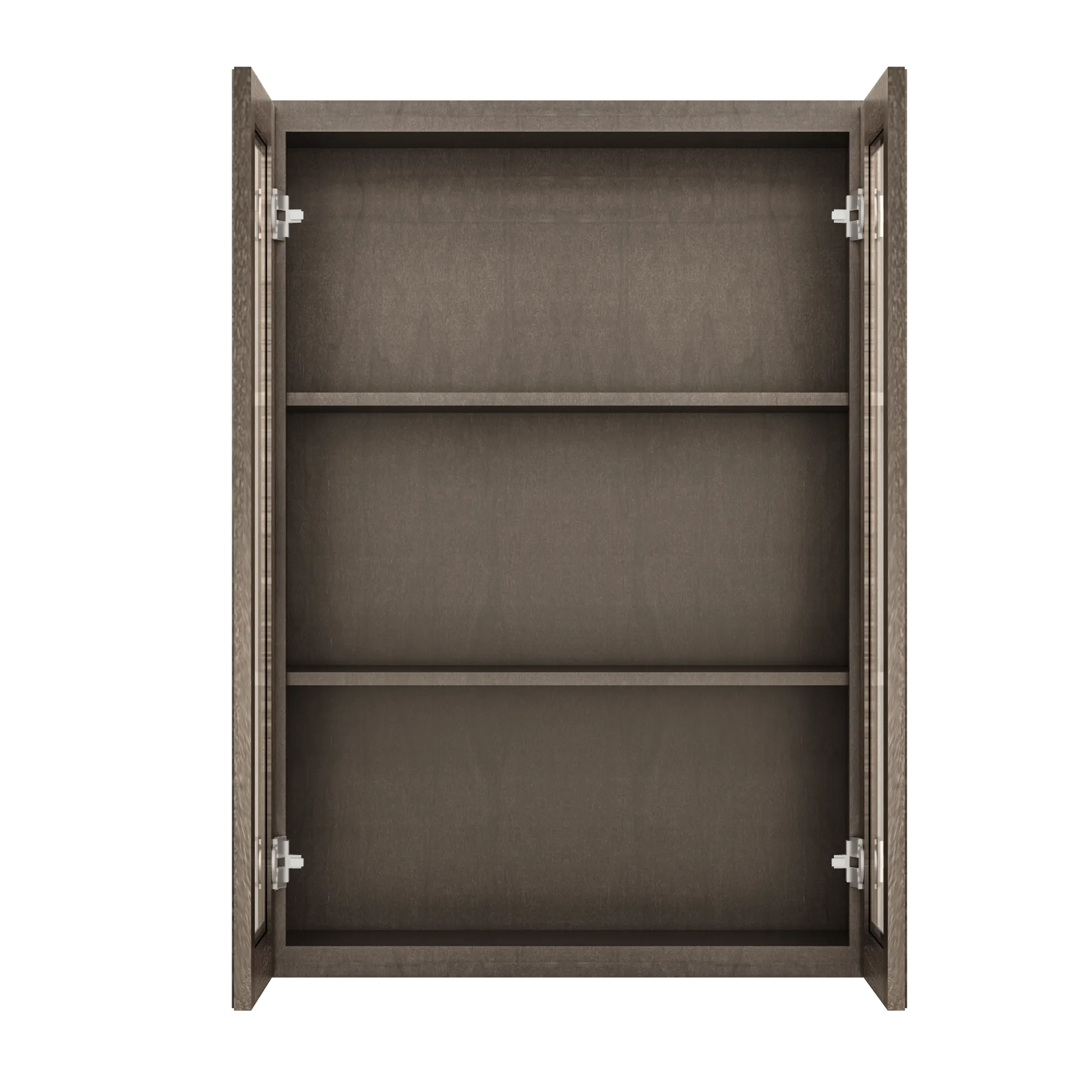 Mullion Door Wall Kitchen Cabinet WMD3042 Milan Slate 30 in. width 42 in. height 12 in. depth