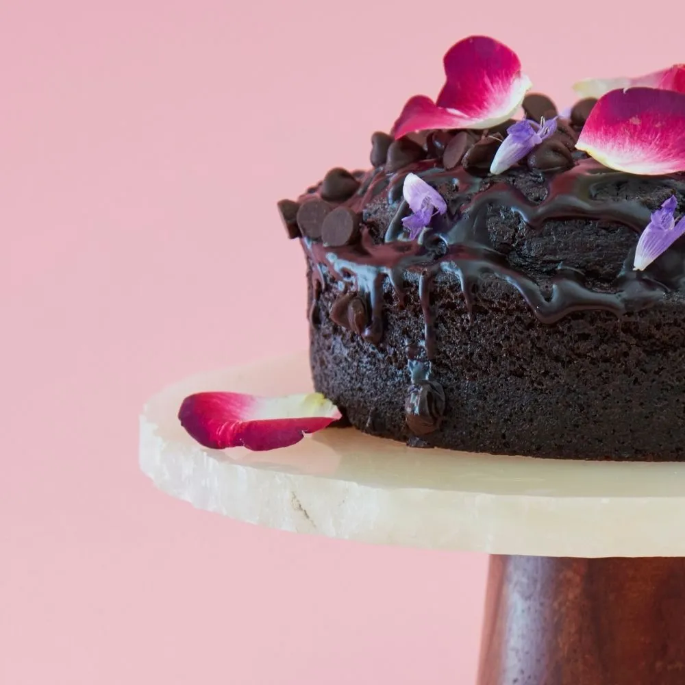 Natural Onyx Stone Cake Stand