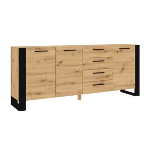 Nuka Sideboard Cabinet 197cm [Drawers]