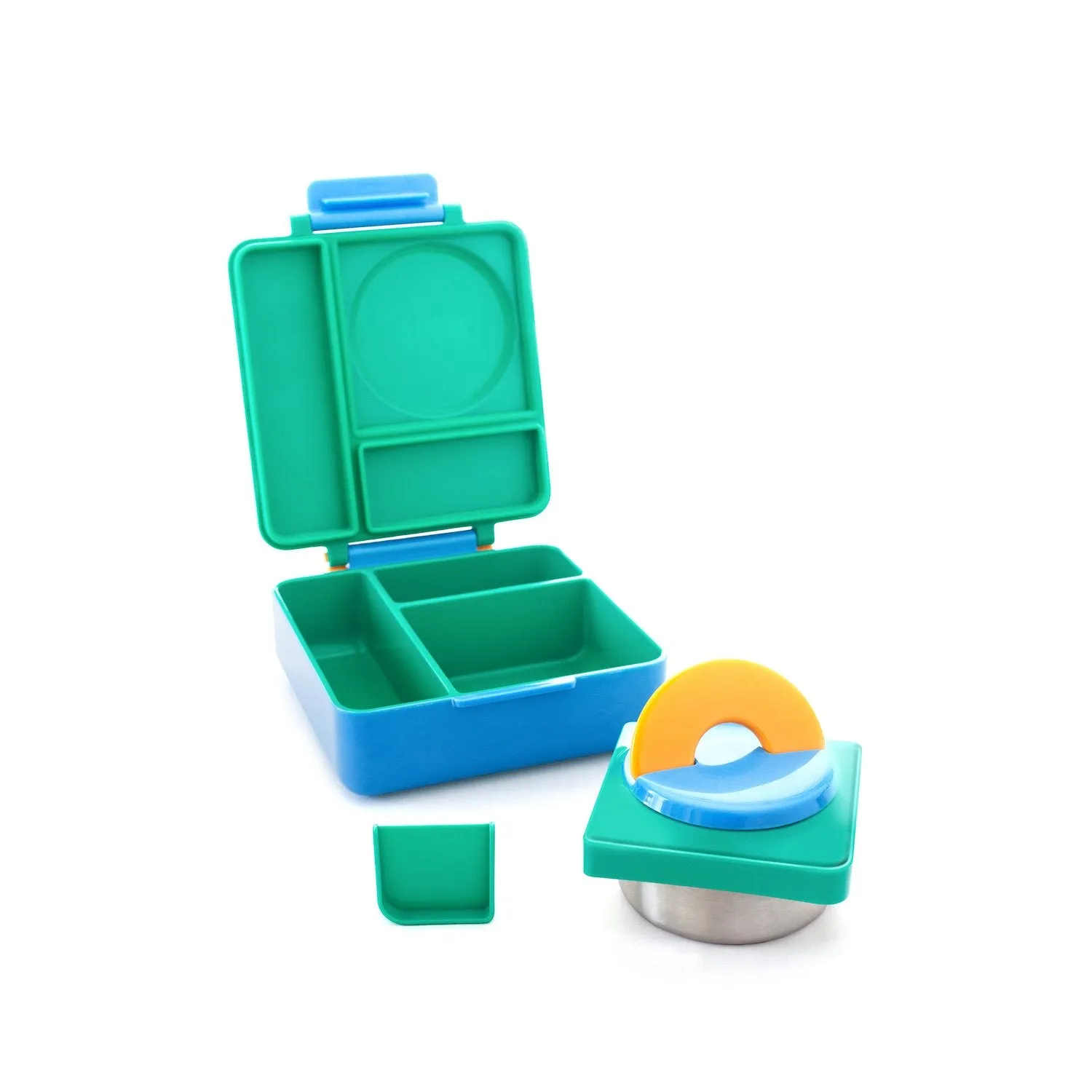 OmieBox Insulated Hot & Cold Bento Box - Meadow Green