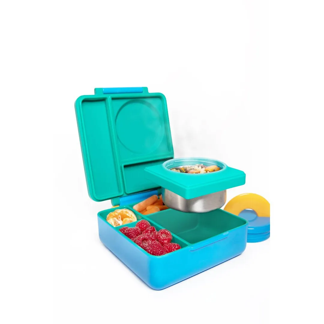 OmieBox Insulated Hot & Cold Bento Box - Meadow Green