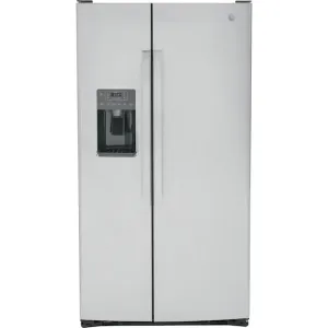 OPEN BOX GE 25.3 cu ft Side-by-Side Refrigerator with Ice Maker