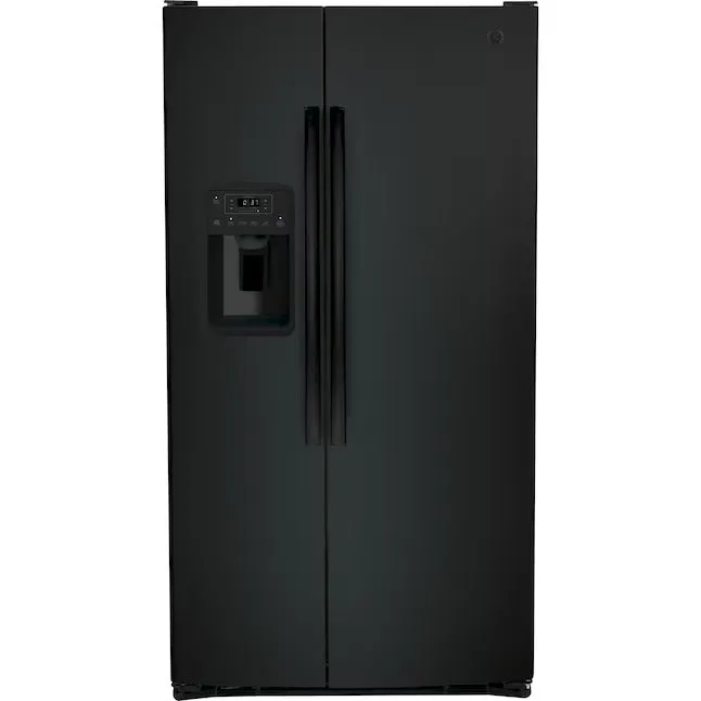 OPEN BOX GE 25.3 cu ft Side-by-Side Refrigerator with Ice Maker