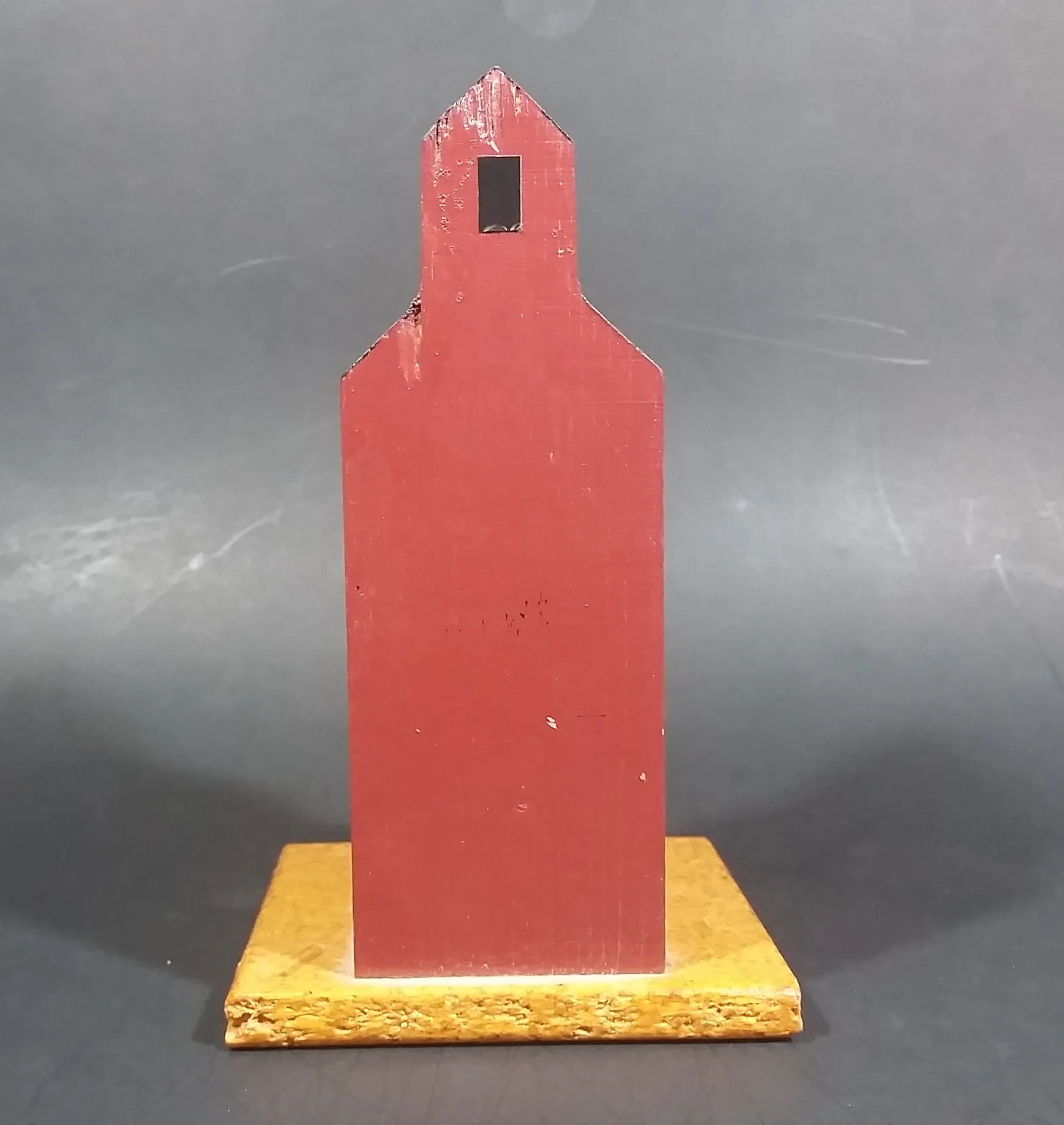 "National Waldheim" Saskatchewan CN Railway Grain Storage Elevator Wood Folk Art Model