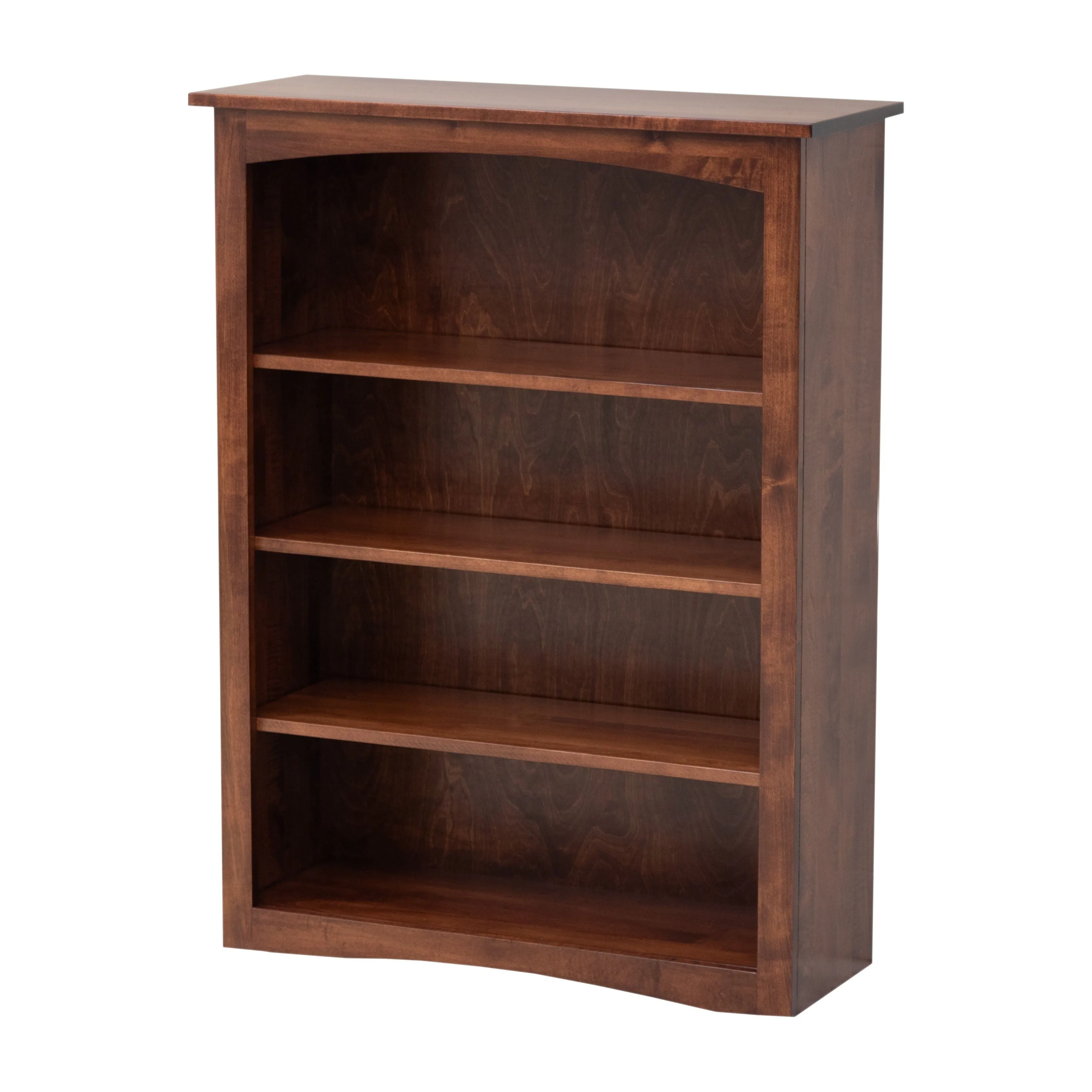 Shaker Solid Wood Bookcase, 48"