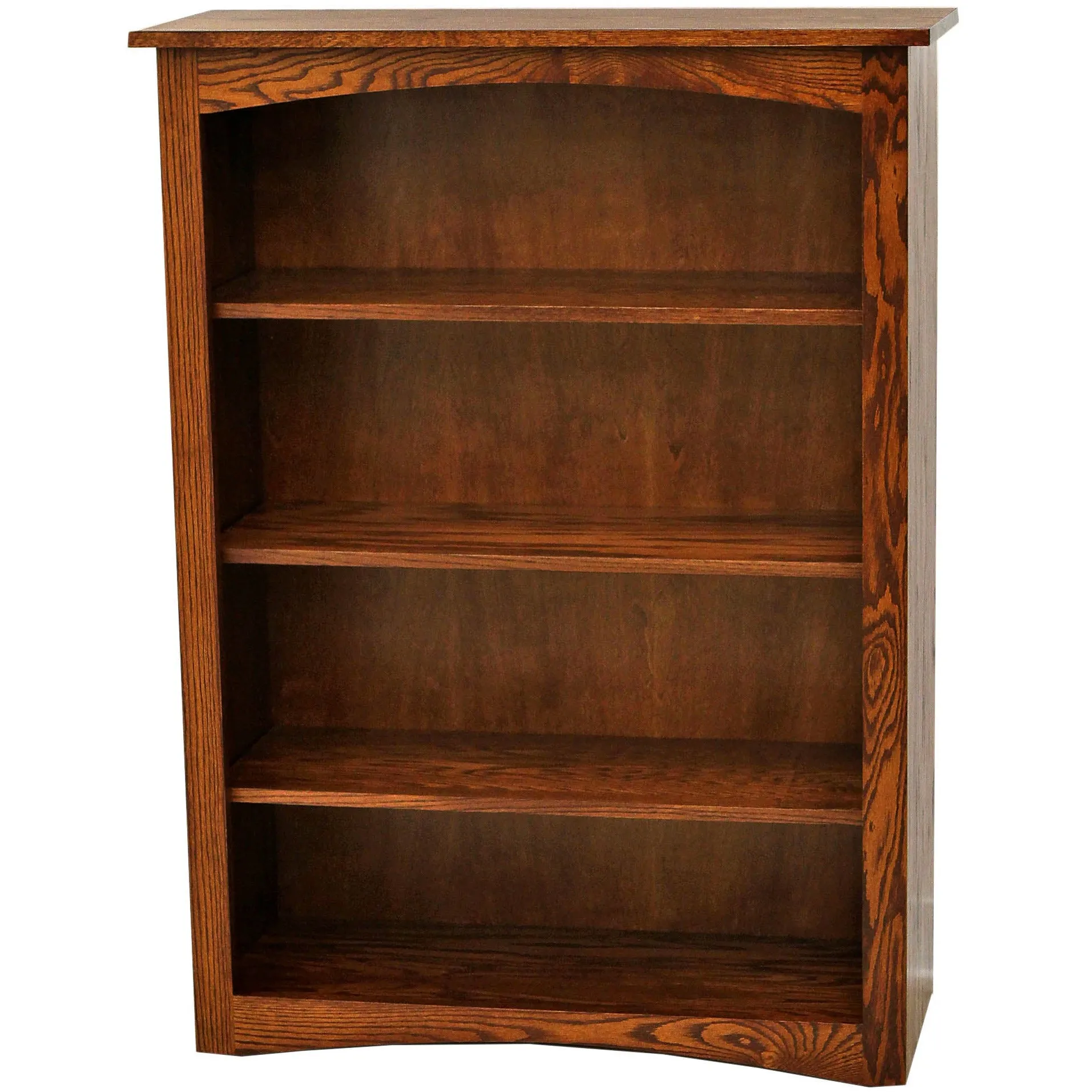 Shaker Solid Wood Bookcase, 48"