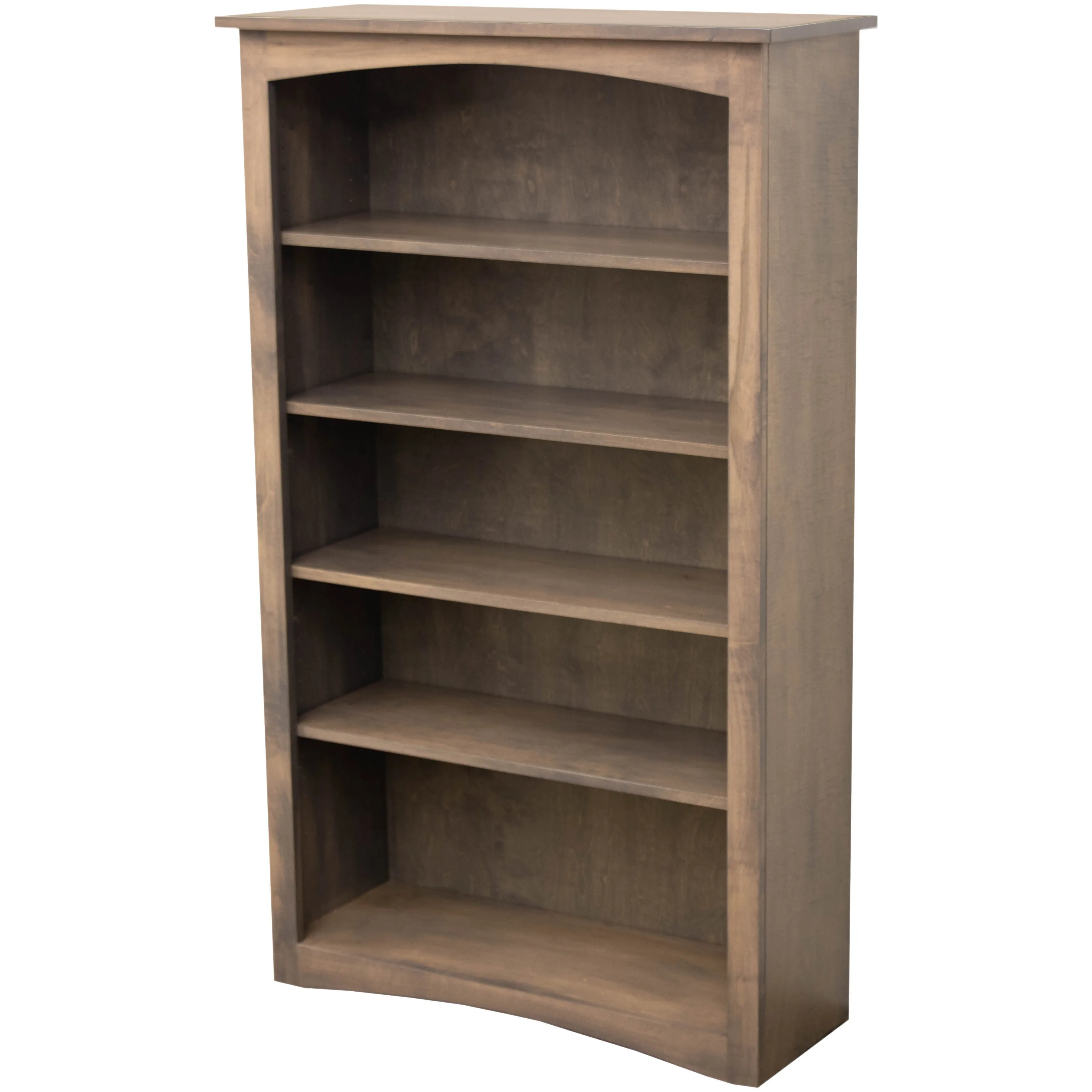 Shaker Solid Wood Bookcase, 60"