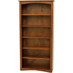 Shaker Solid Wood Bookcase, 72"