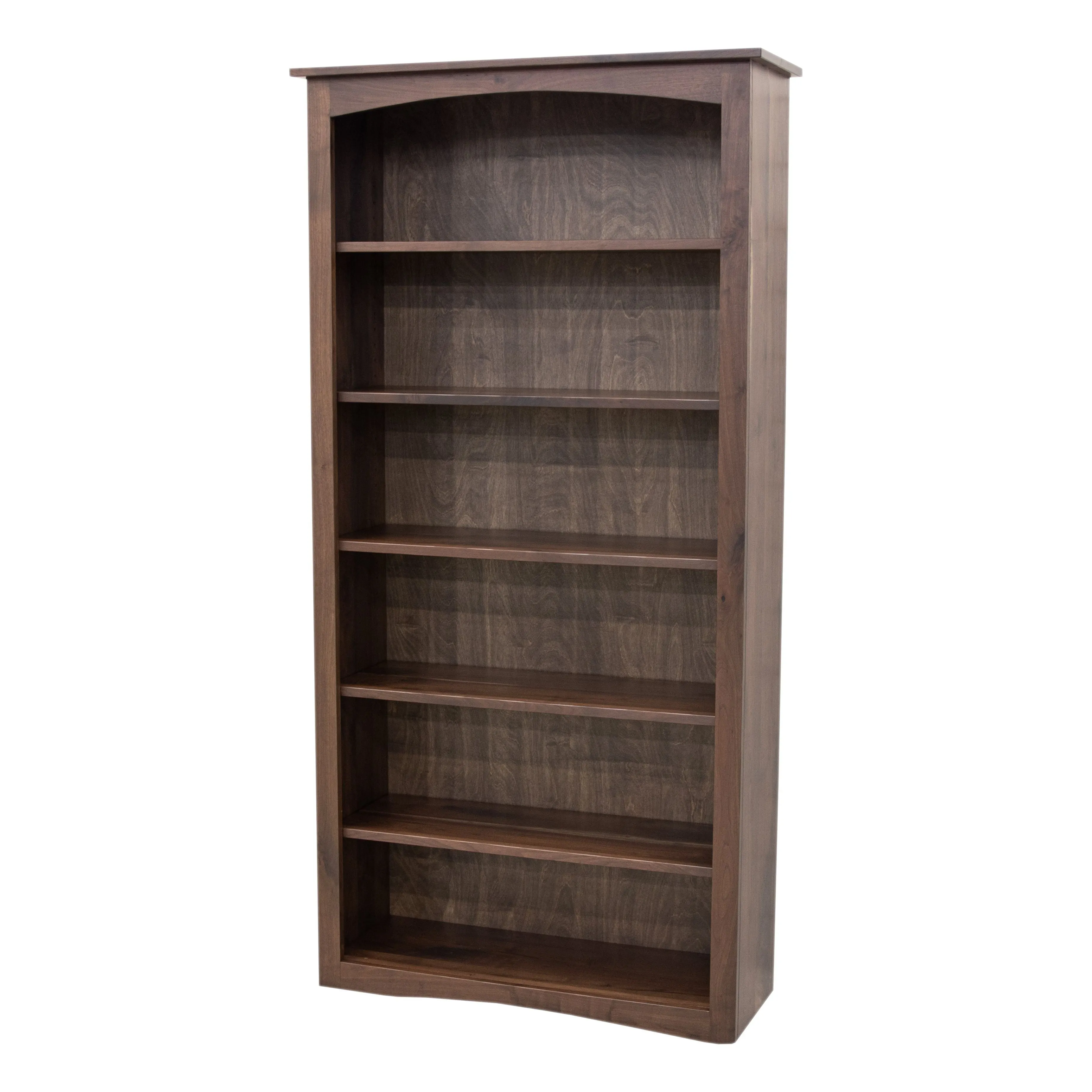 Shaker Solid Wood Bookcase, 72"