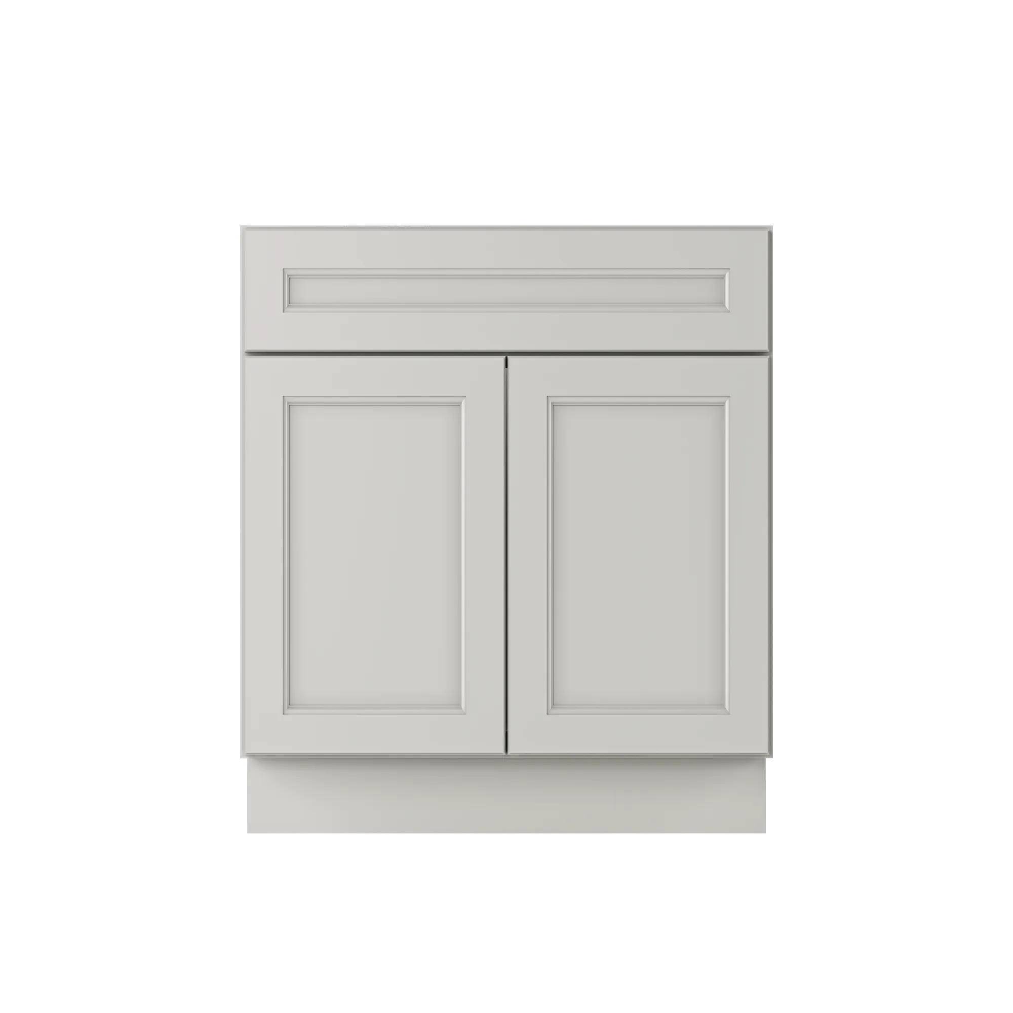 Sink Base Kitchen Cabinet SB30 Milan Pearl LessCare 30 in. width 34.5 in. height 24 in. depth