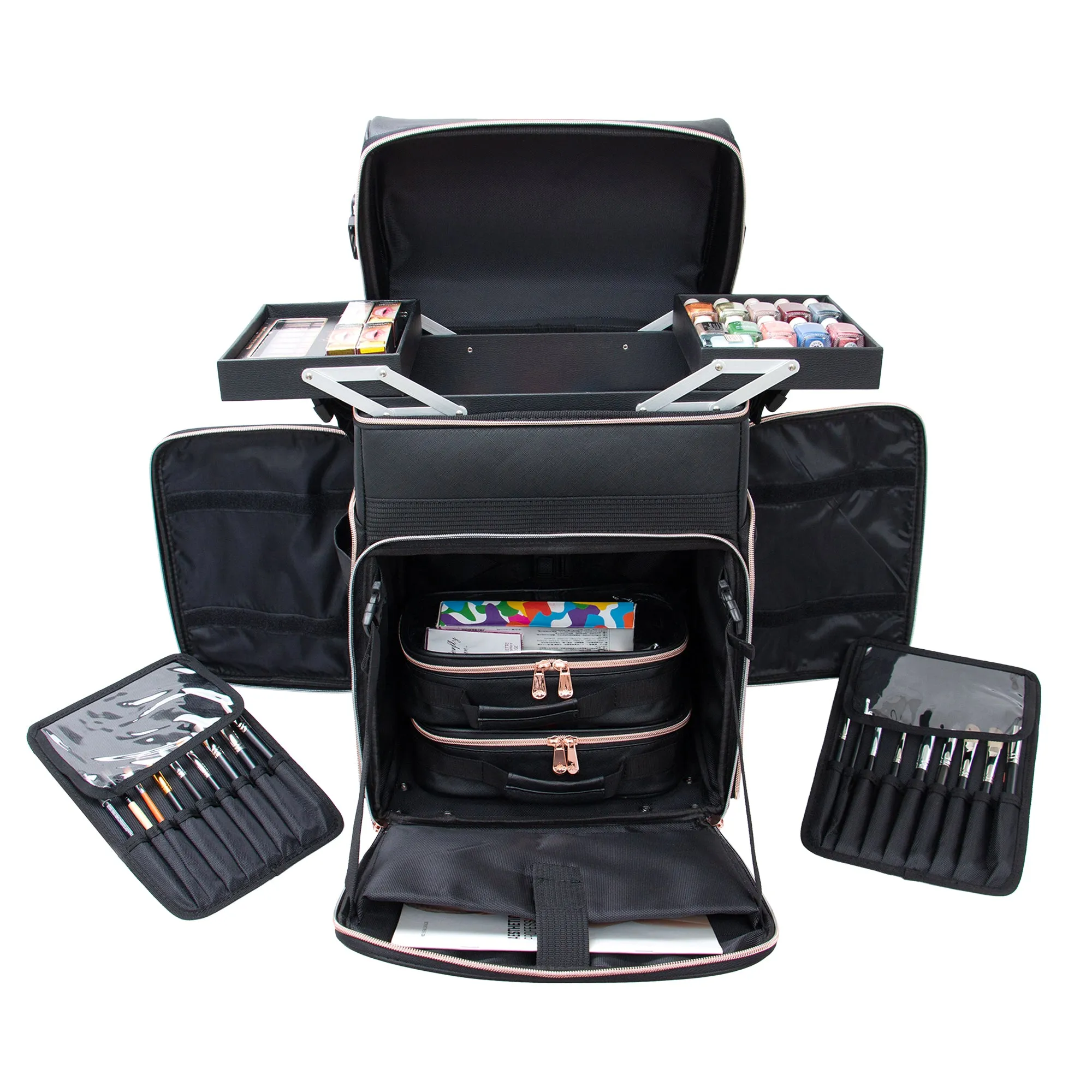 SLAYssentials LUXE 24-Inch Travel Organizer Makeup Case