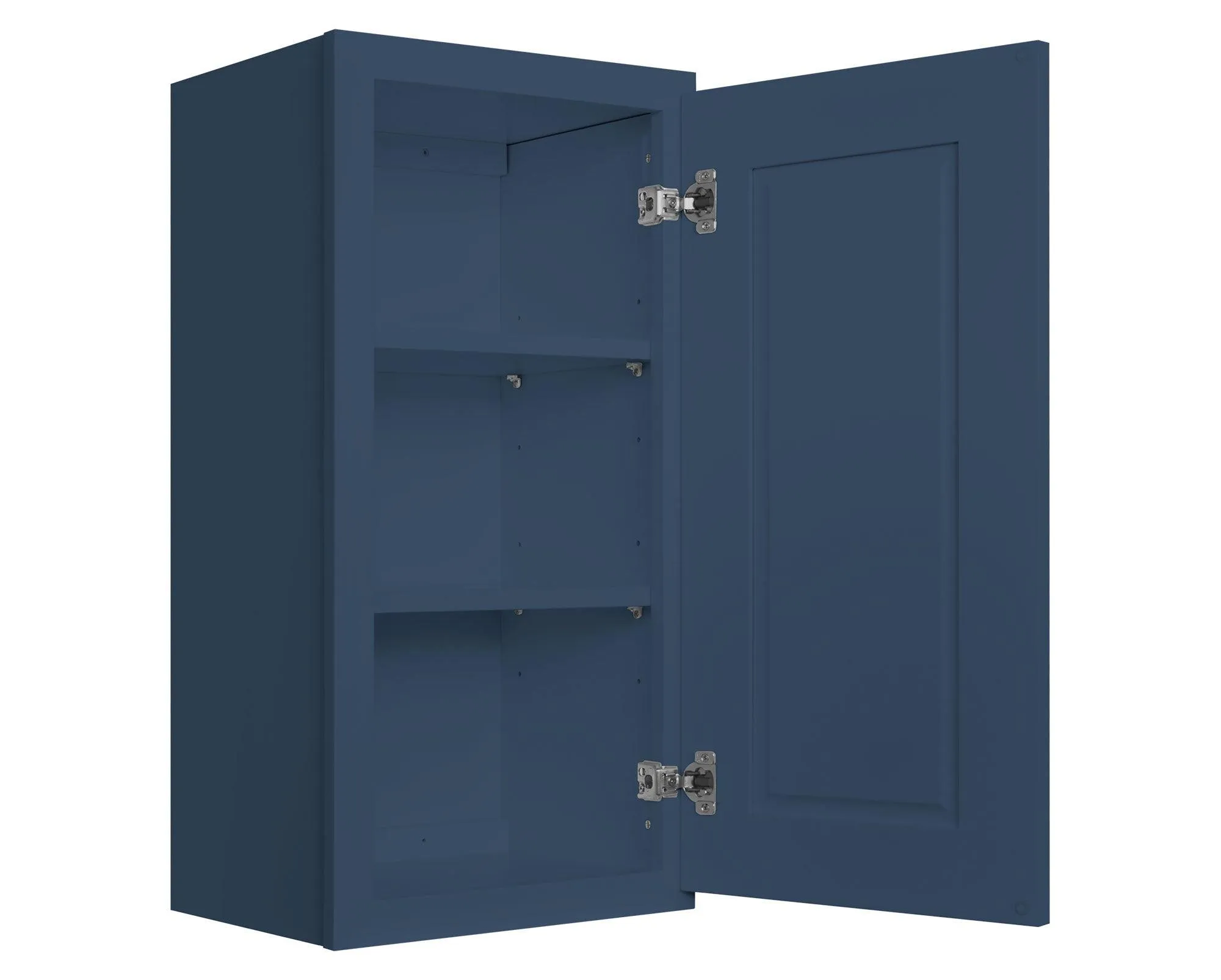 Square Corner Wall Blind Reversible Kitchen Cabinet SC2430 Danbury Blue LessCare 24 in. width 30 in. height 12 in. depth