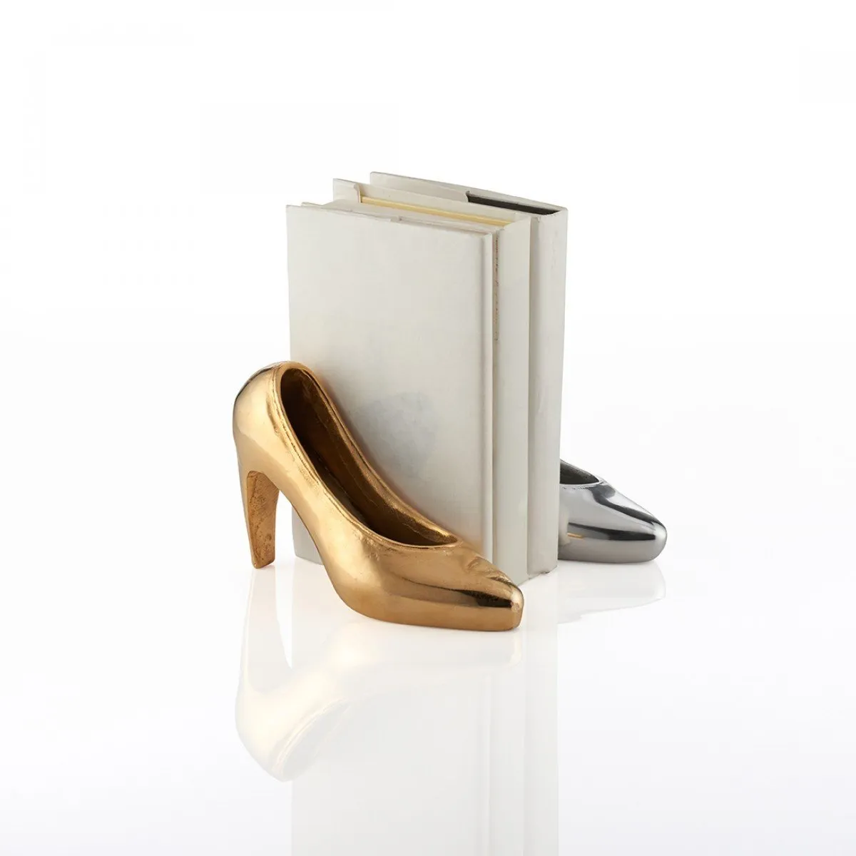 Stiletto Shoe/Bookend Polished