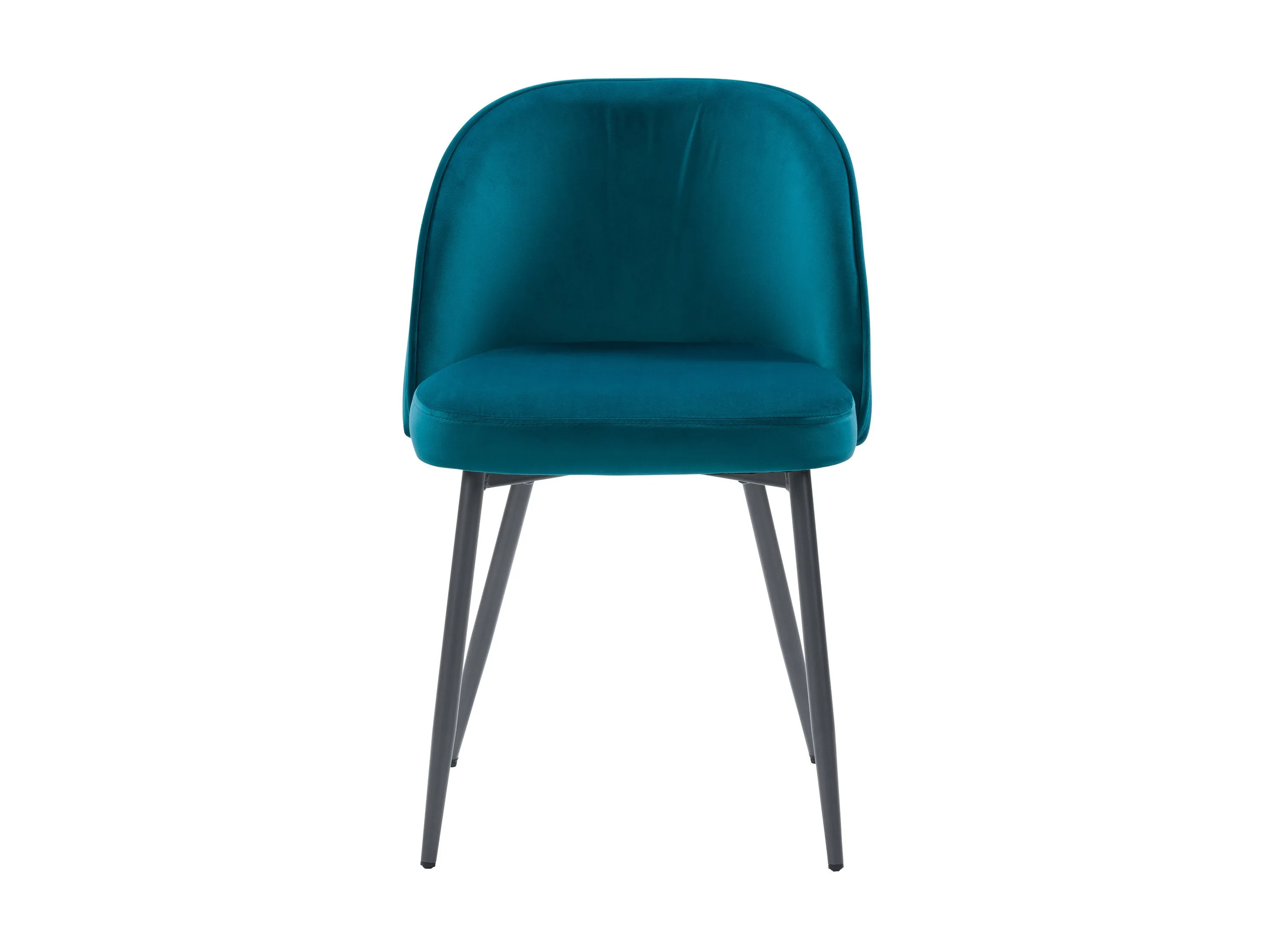 Teal Velvet Side Chair