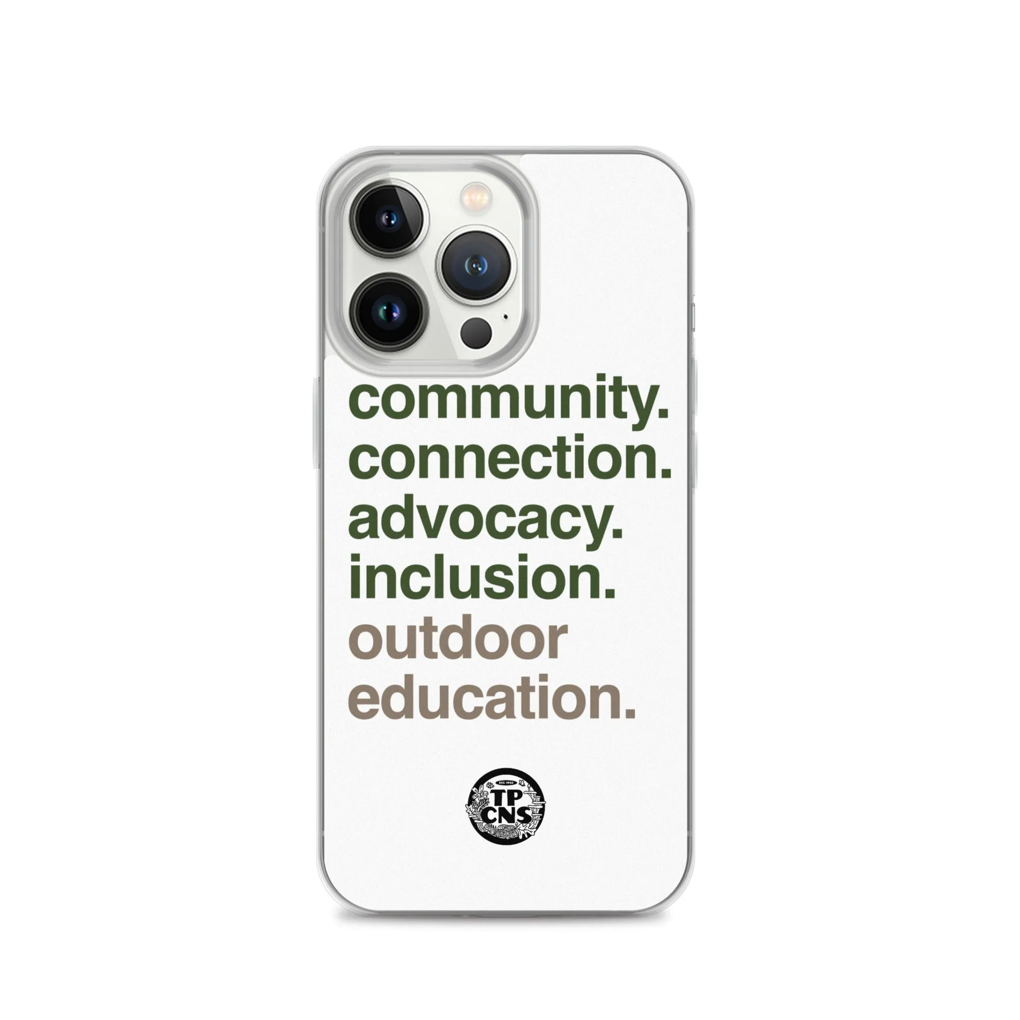 TPCNS Outdoor Education iPhone Case