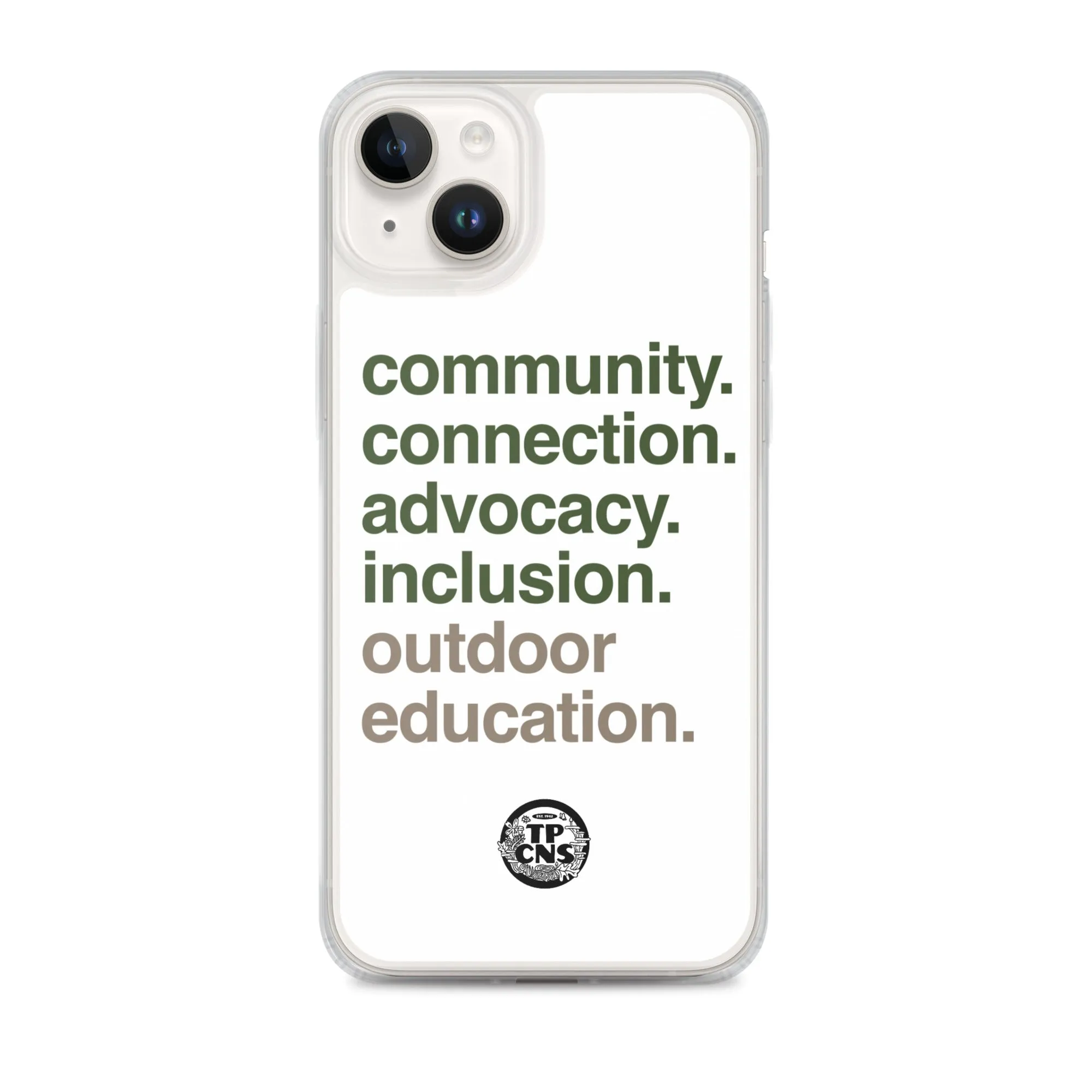 TPCNS Outdoor Education iPhone Case