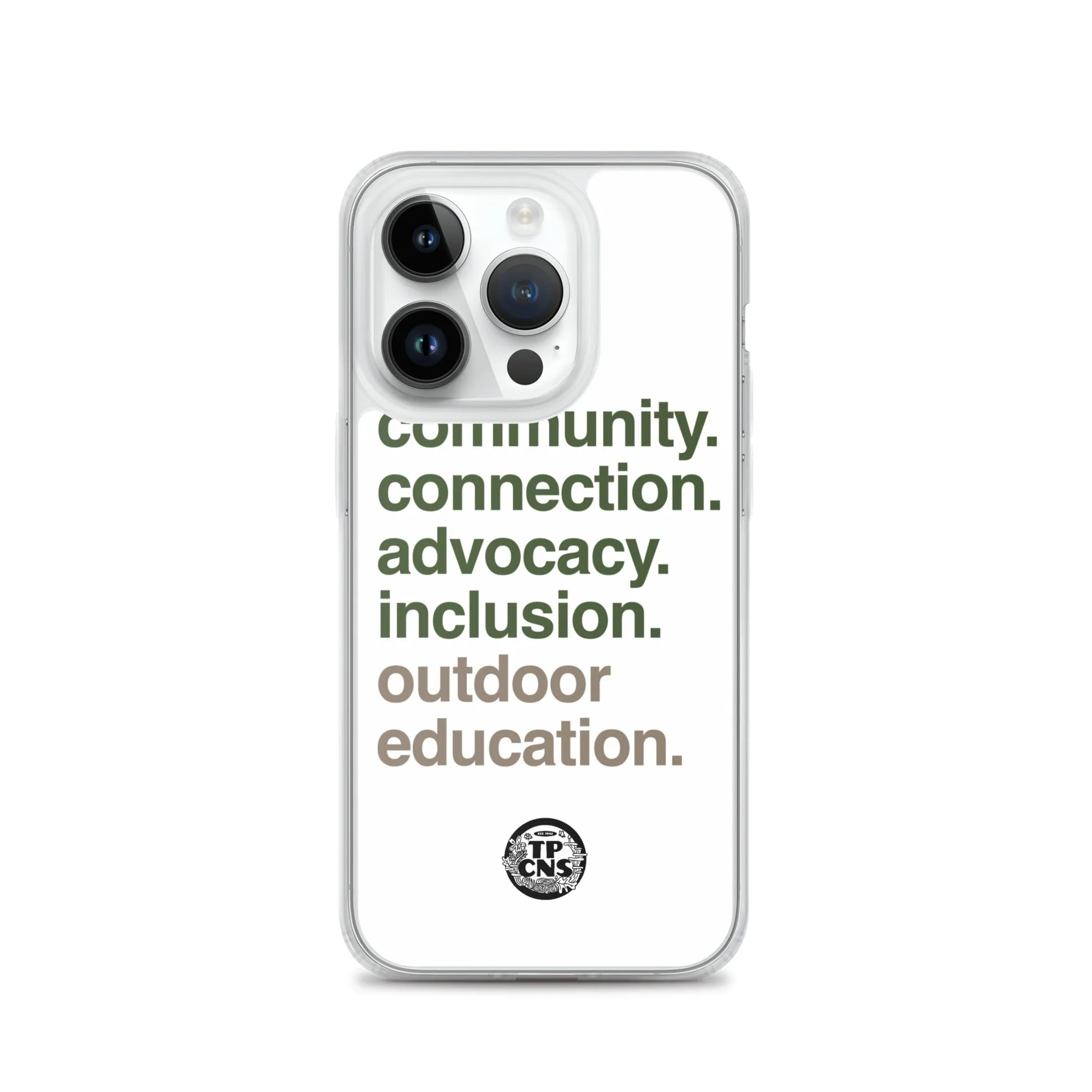 TPCNS Outdoor Education iPhone Case