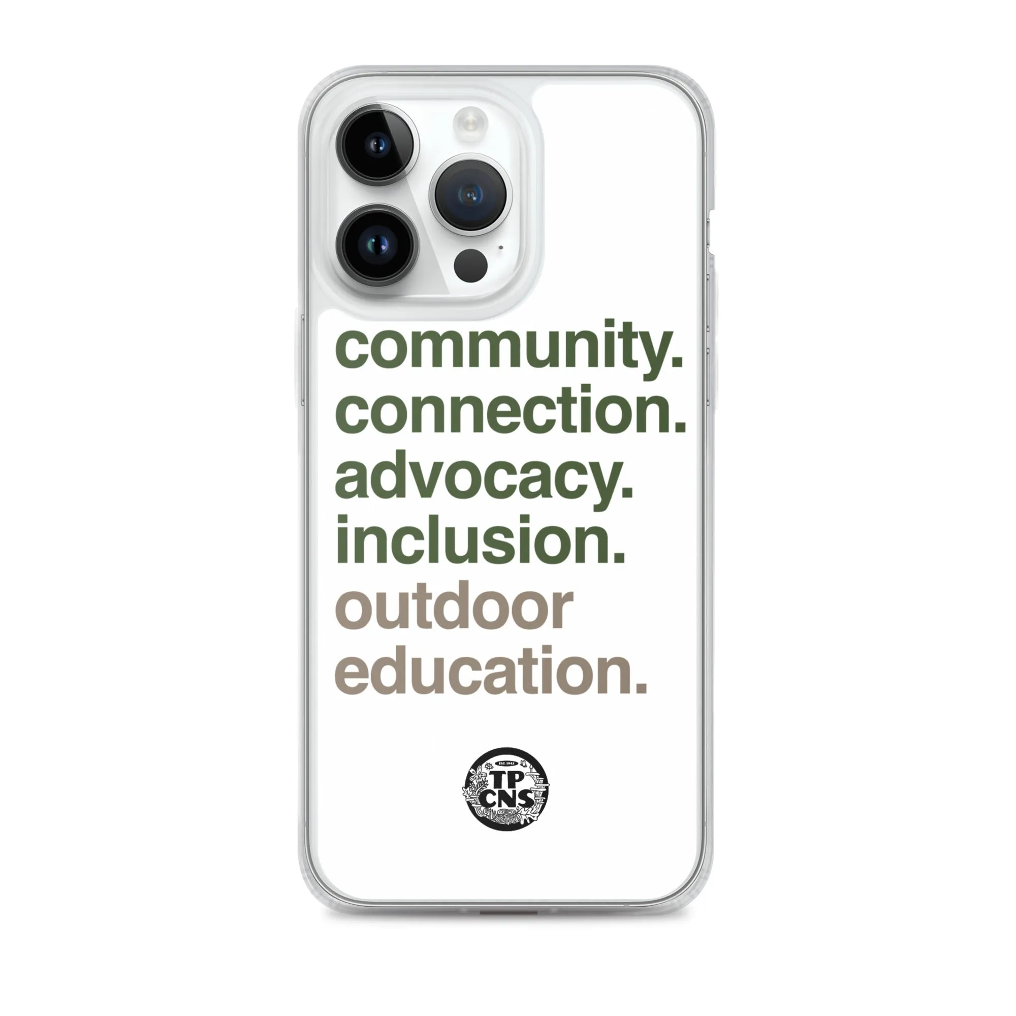 TPCNS Outdoor Education iPhone Case