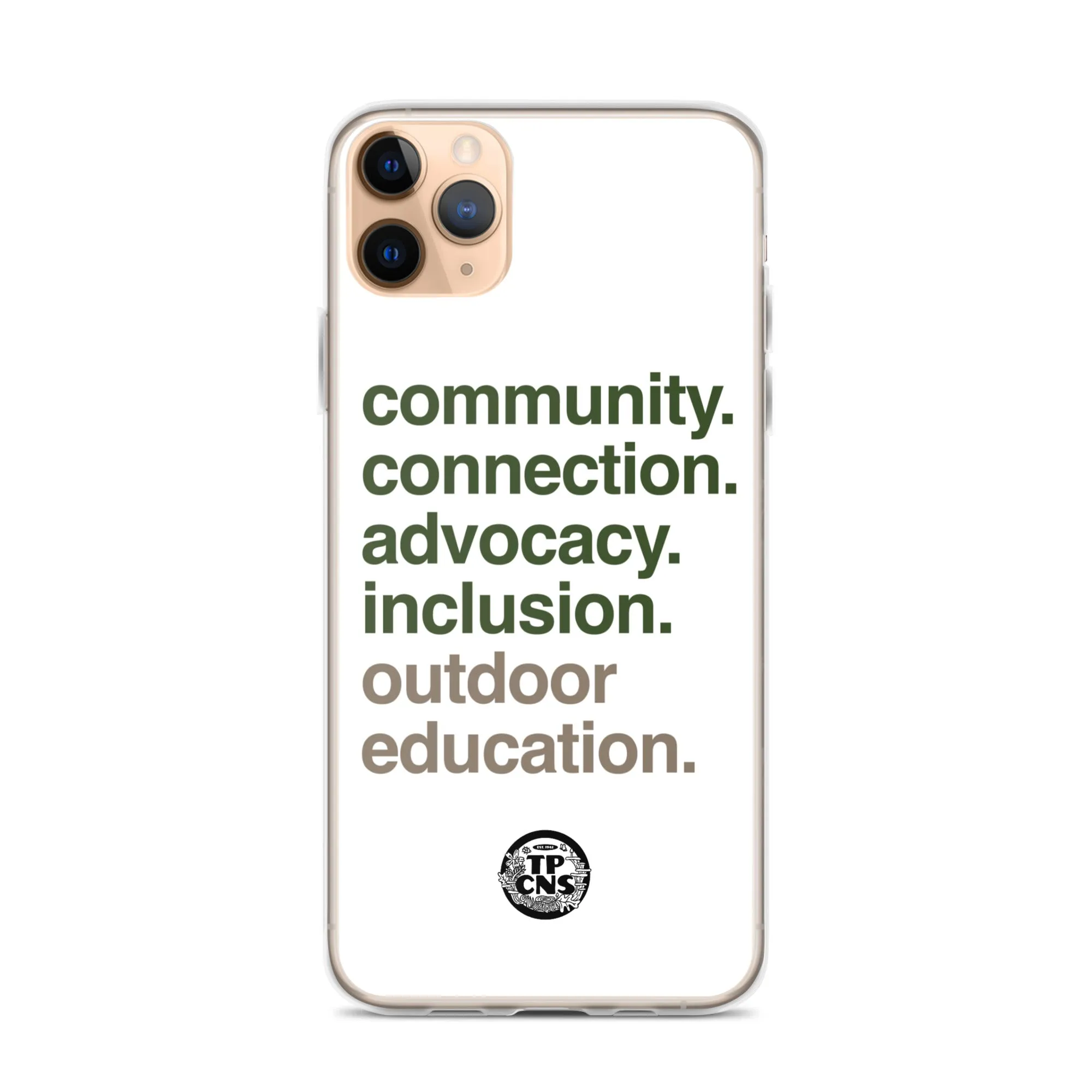 TPCNS Outdoor Education iPhone Case