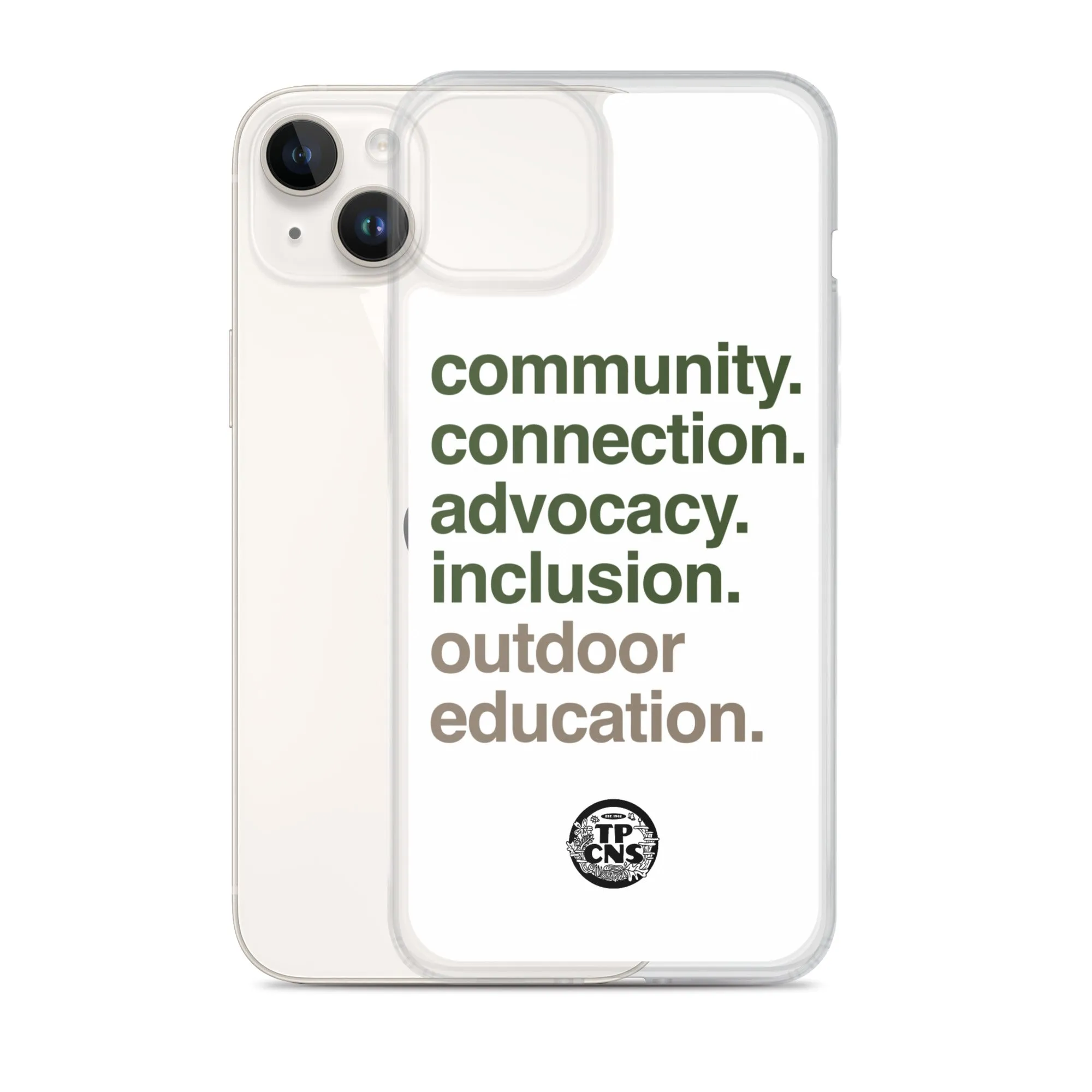 TPCNS Outdoor Education iPhone Case