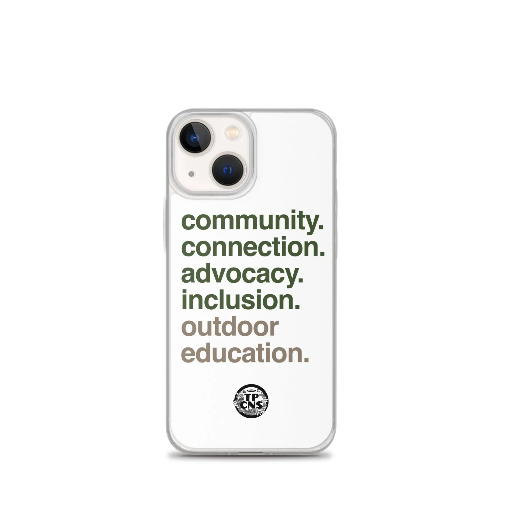 TPCNS Outdoor Education iPhone Case