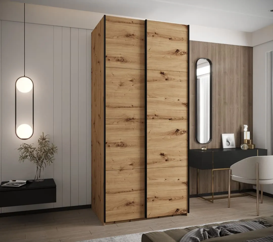 Trosa I Sliding Door Wardrobe 110cm