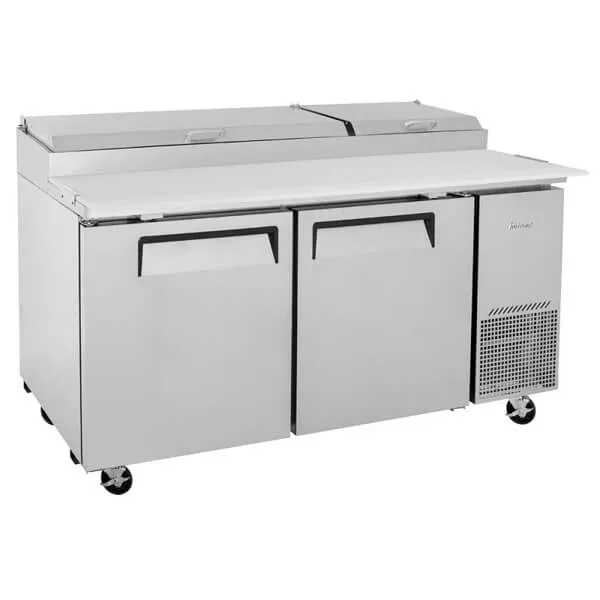 Turbo Air TPR-67SD-N 67" Refrigerated Pizza Prep Table